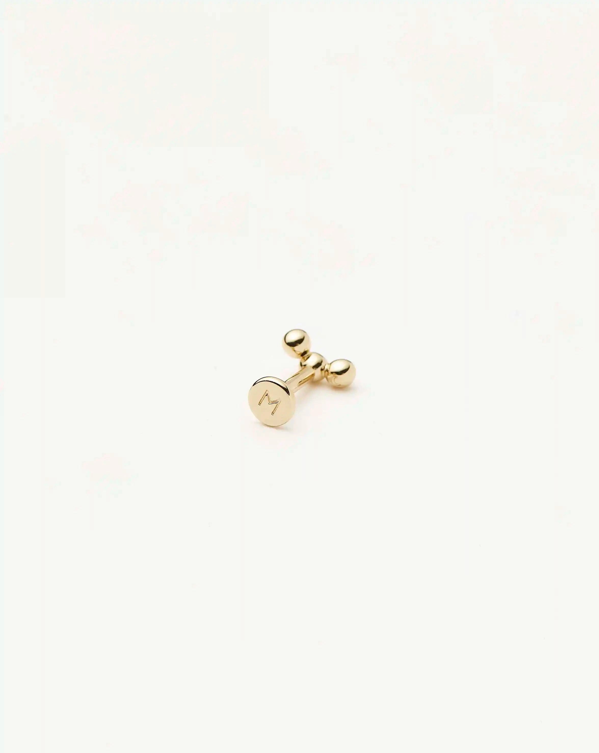 14K Yellow Gold Trio Flat Back Stud Earrings for Women - Minimalist Dainty Jewelry for Everyday Wear, Gift for Her, Wedding, Anniversary, or Special Occasion