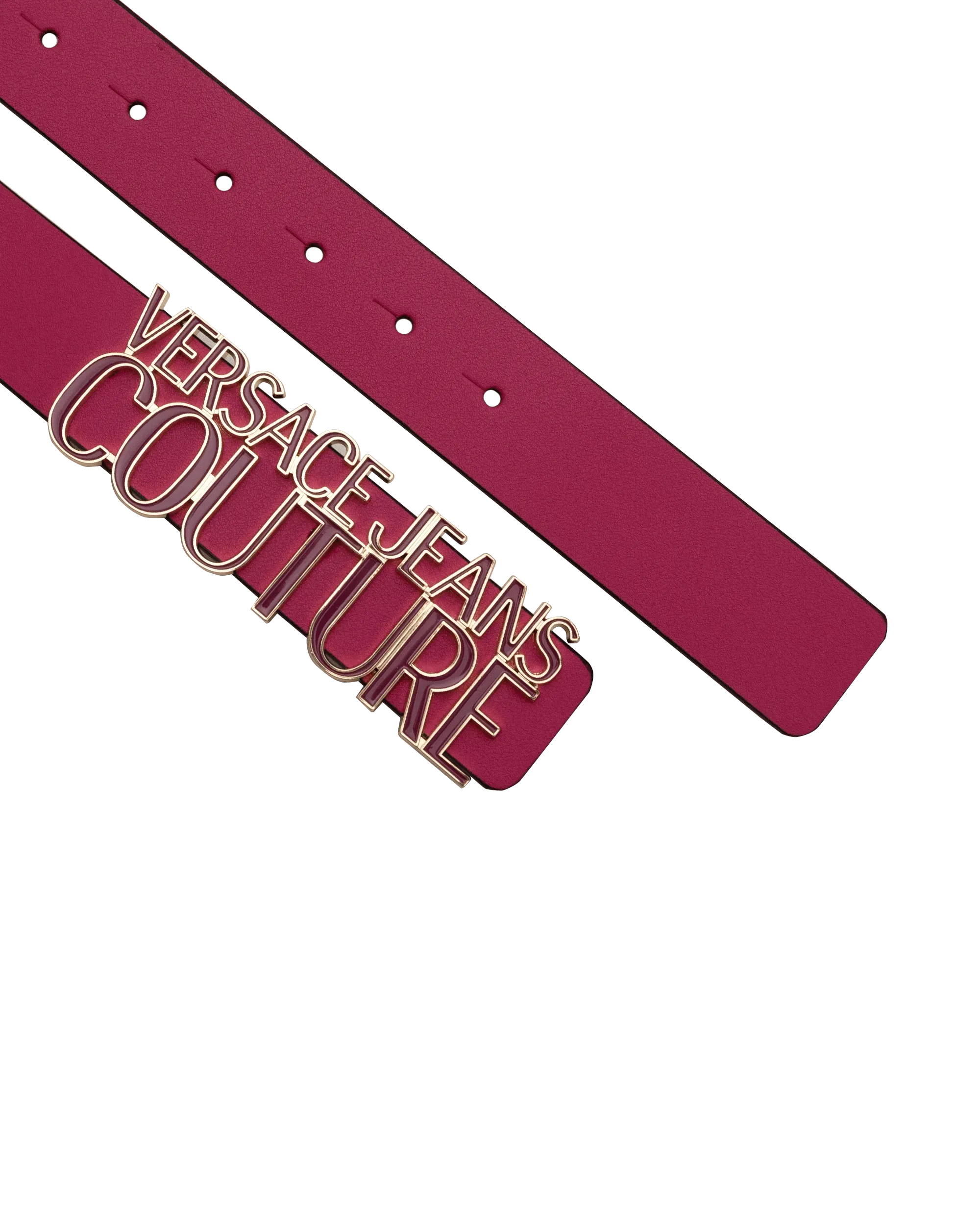Premium Genuine Leather Belt with Gold Trim Logo - Stylish & Durable for Men's Fashion, Office Wear & Casual Outfits