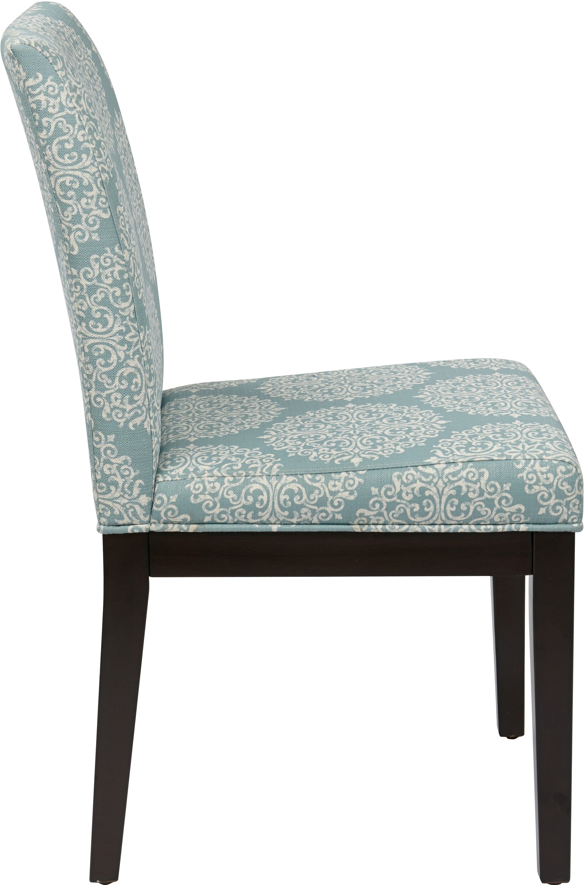 Office Star Dakota Parsons Chair, 2-Pack Modern Dining Chairs - Sturdy Metal Frame & Comfortable Upholstered Seat for Home Office, Kitchen, or Conference Room