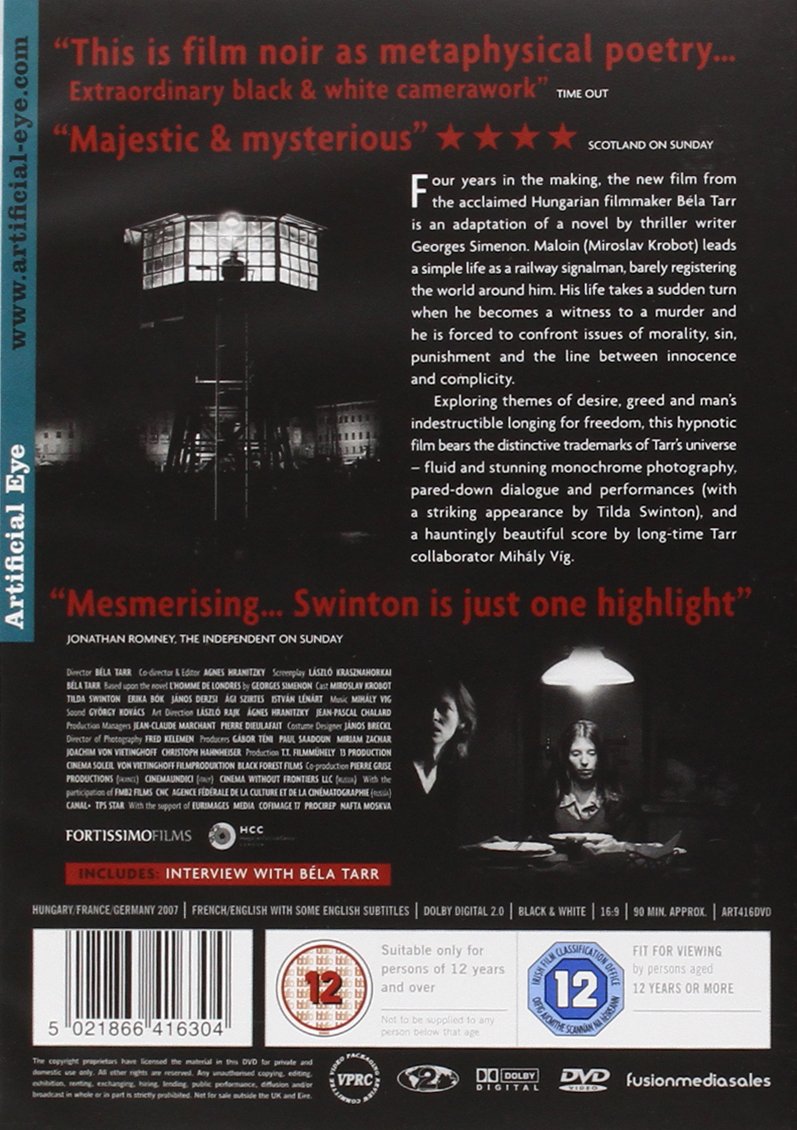 The Man from London DVD - Mystery Thriller Film | Perfect for Movie Nights & Home Theater Collections