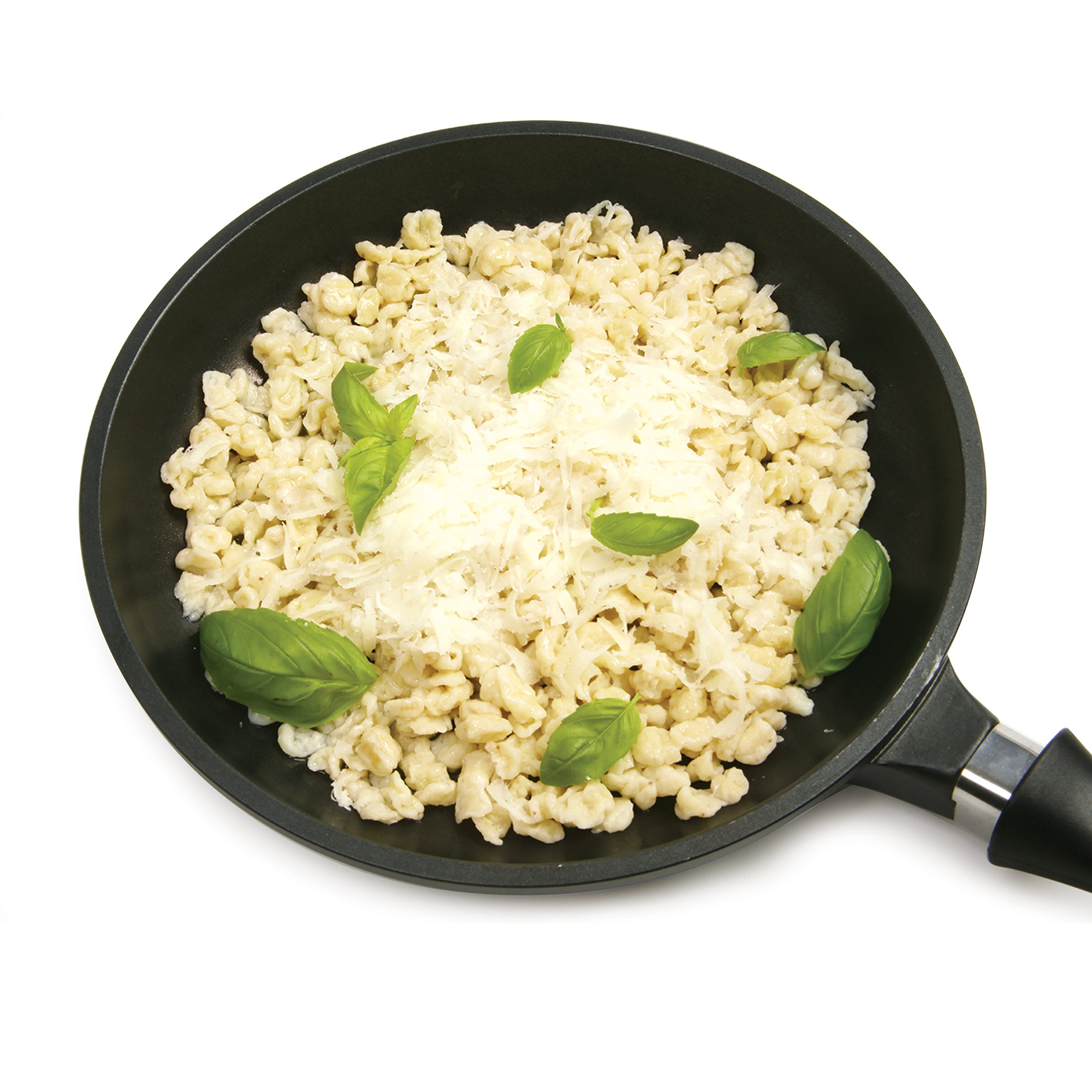 Norpro Spaetzle Maker - German Noodle Press & Dough Scraper for Homemade Pasta - Perfect for Kitchen, Cooking Enthusiasts & European Cuisine Lovers