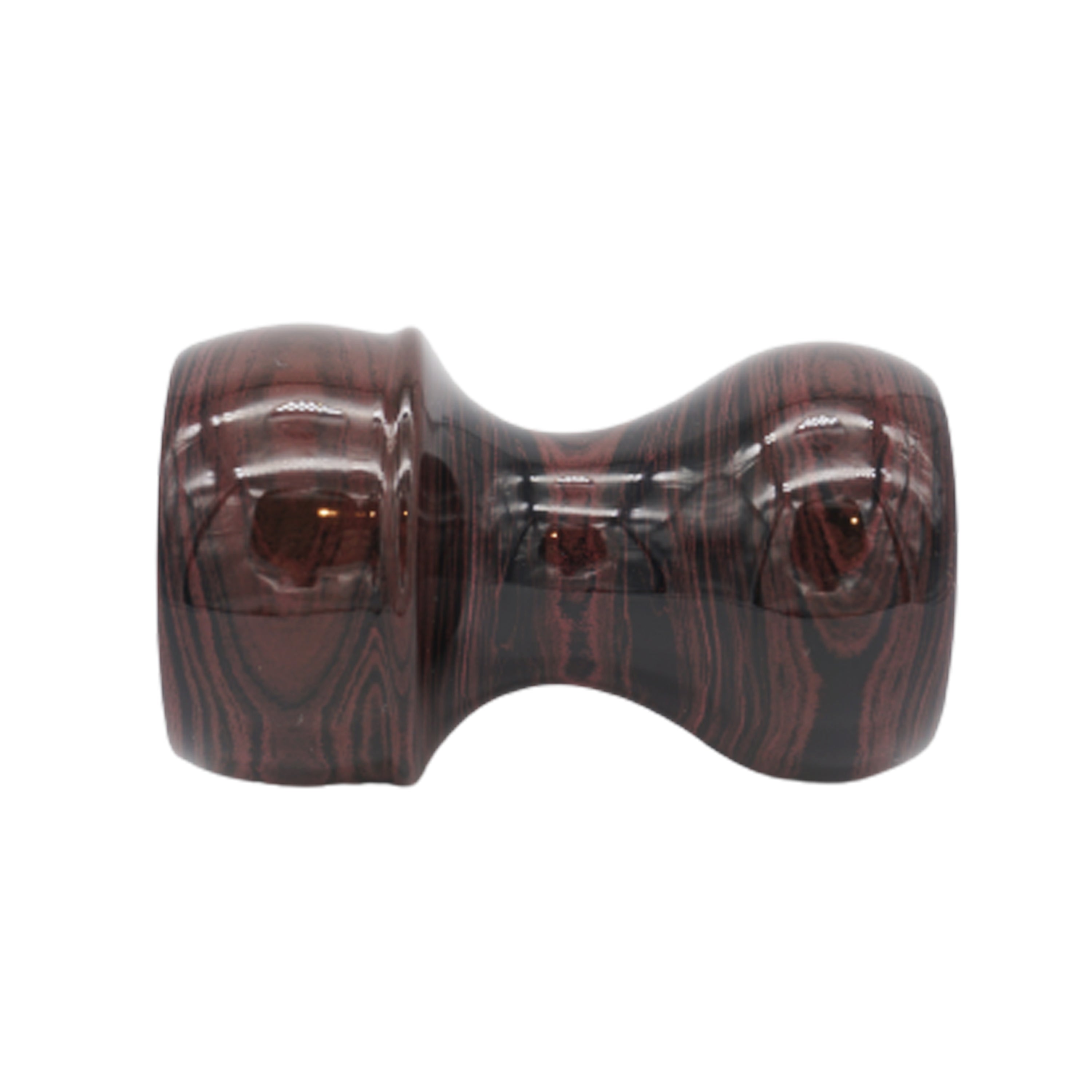 Premium Handmade Raspberry Ebonite Shaving Brush Handle - Compatible with 24mm & 26mm Knots - Perfect for Wet Shaving & Luxury Grooming Gifts for Men