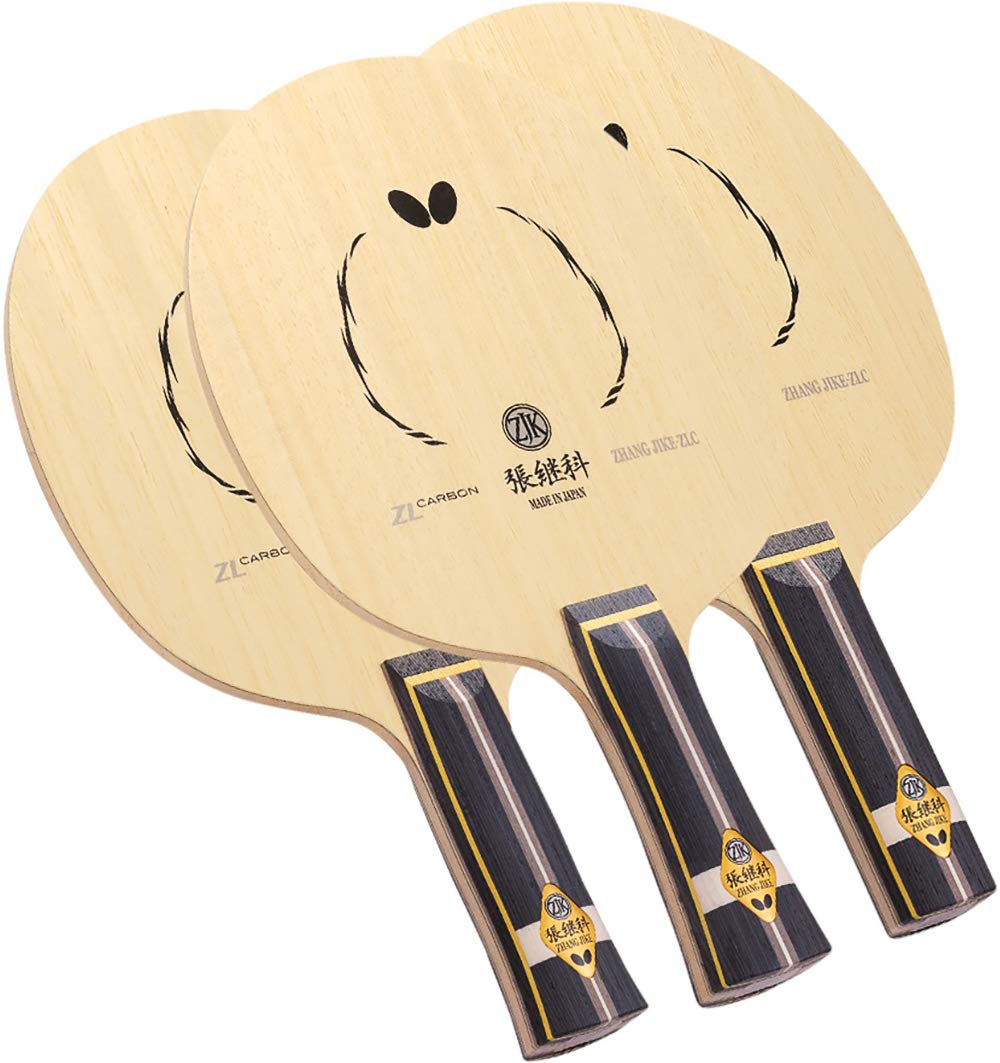 Butterfly Zhang Jike ZLC Table Tennis Racket - Professional ZL Carbon Fiber Blade for Competitive Play - AN/FL/ST Handle Options - Japanese-Made Premium Ping Pong Paddle for Tournament & Training Use