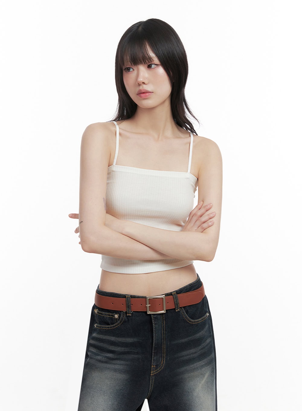 Essential Solid Camisole Top for Women - Soft Stretchy Basic Tank Tops - Perfect for Layering, Yoga, and Casual Wear