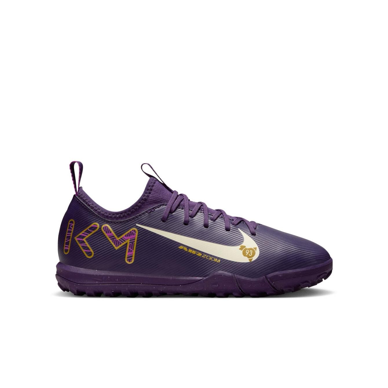 Nike Jr. Mercurial Vapor 16 Academy Kylian Mbappé TF Soccer Cleats for Kids - Youth Football Shoes for Artificial Turf & Indoor Play - Perfect for Training & Matches