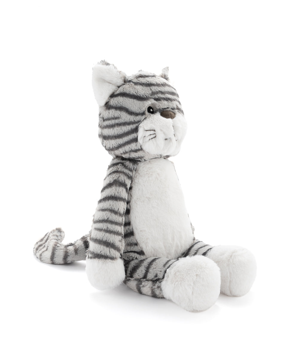 Adorable Tabby Cat Plush Toy - Soft & Cuddly Stuffed Animal for Kids & Cat Lovers - Perfect Gift for Birthdays, Home Decor, and Nursery Room