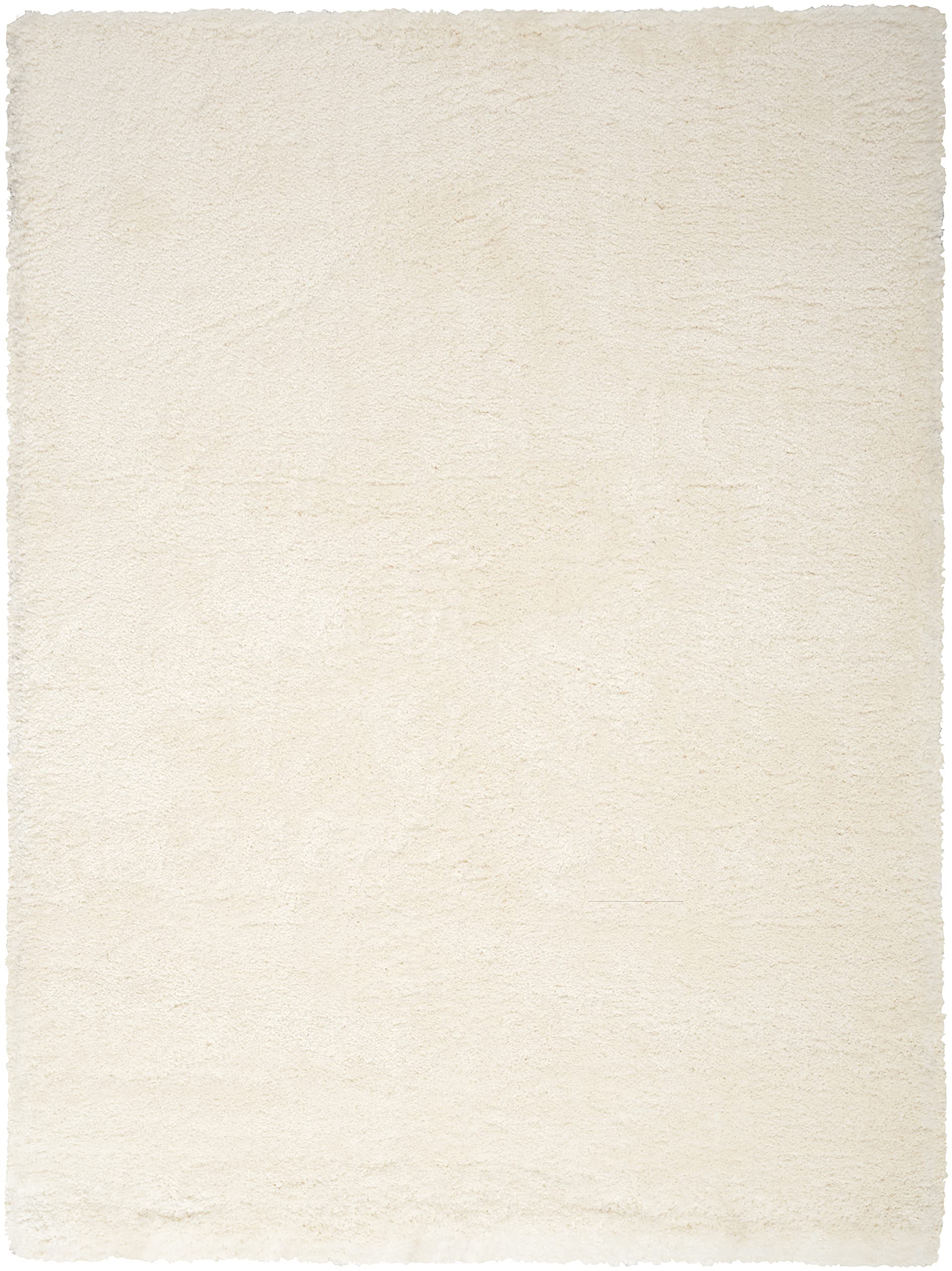 Nourison Luxurious Shag Ivory 5'3