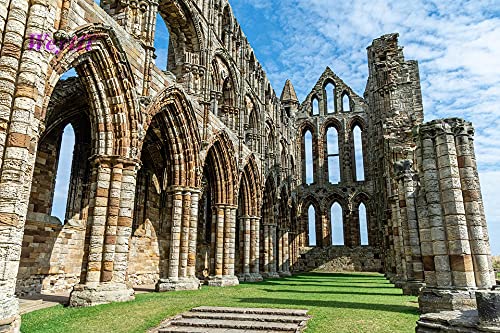 300 Piece Puzzle - Gothic Monastery Church Architecture Art Jigsaw Puzzle for Adults & Teens | Perfect for Relaxation, Family Bonding & Home Decor