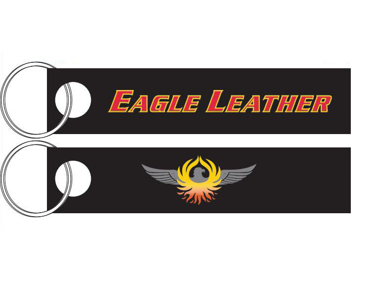 Premium Eagle Leather Motorcycle Keychain - Large Size for Bikers & Riders - Perfect for Motorcycle Keys, Key Rings & Gift Ideas