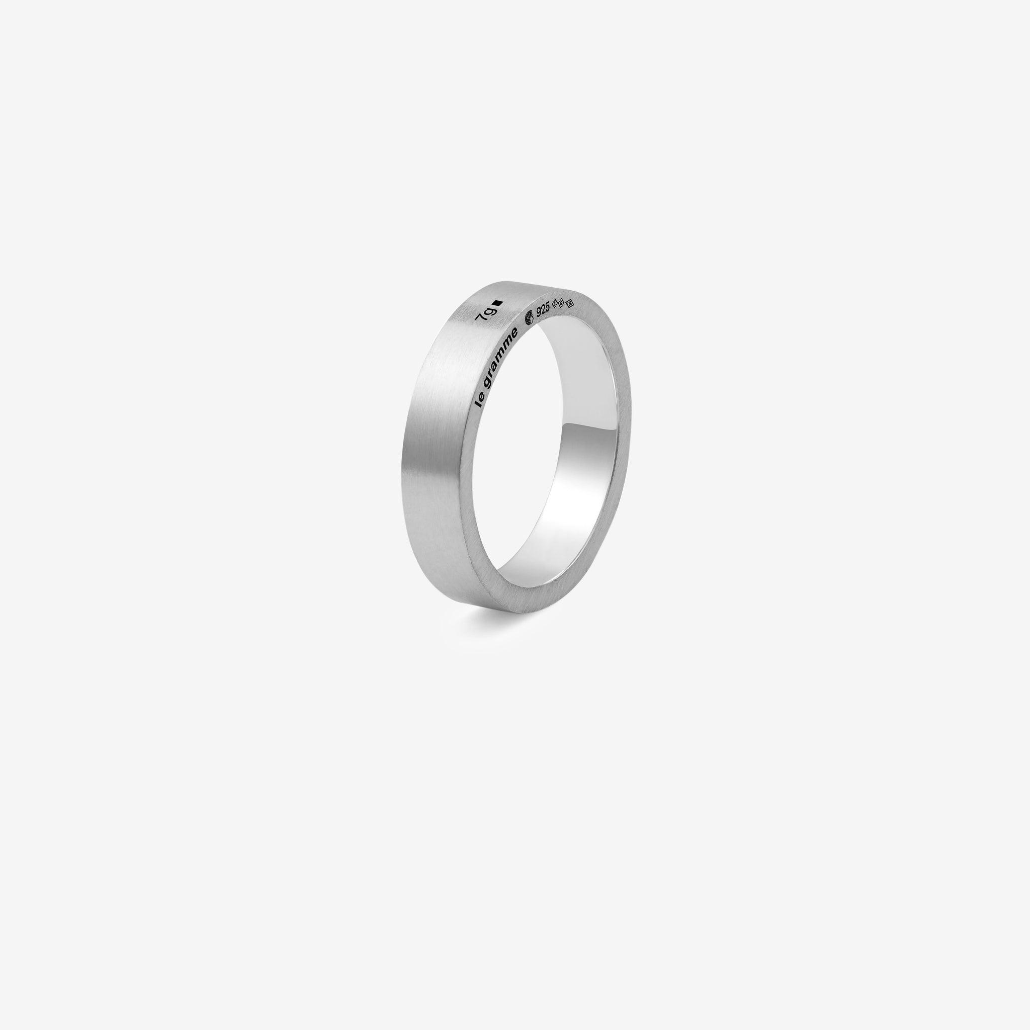 7g Brushed Sterling Silver Ribbon Ring for Women - Elegant Dainty Jewelry Gift for Anniversary, Birthday & Special Occasions
