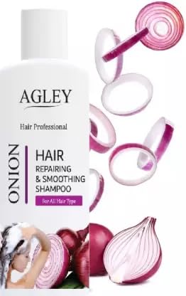 AGLEY Anti Hair Fall & Hair Growth Shampoo - 200ml | Natural Formula for Thicker, Stronger Hair | Perfect for Daily Use & Scalp Care