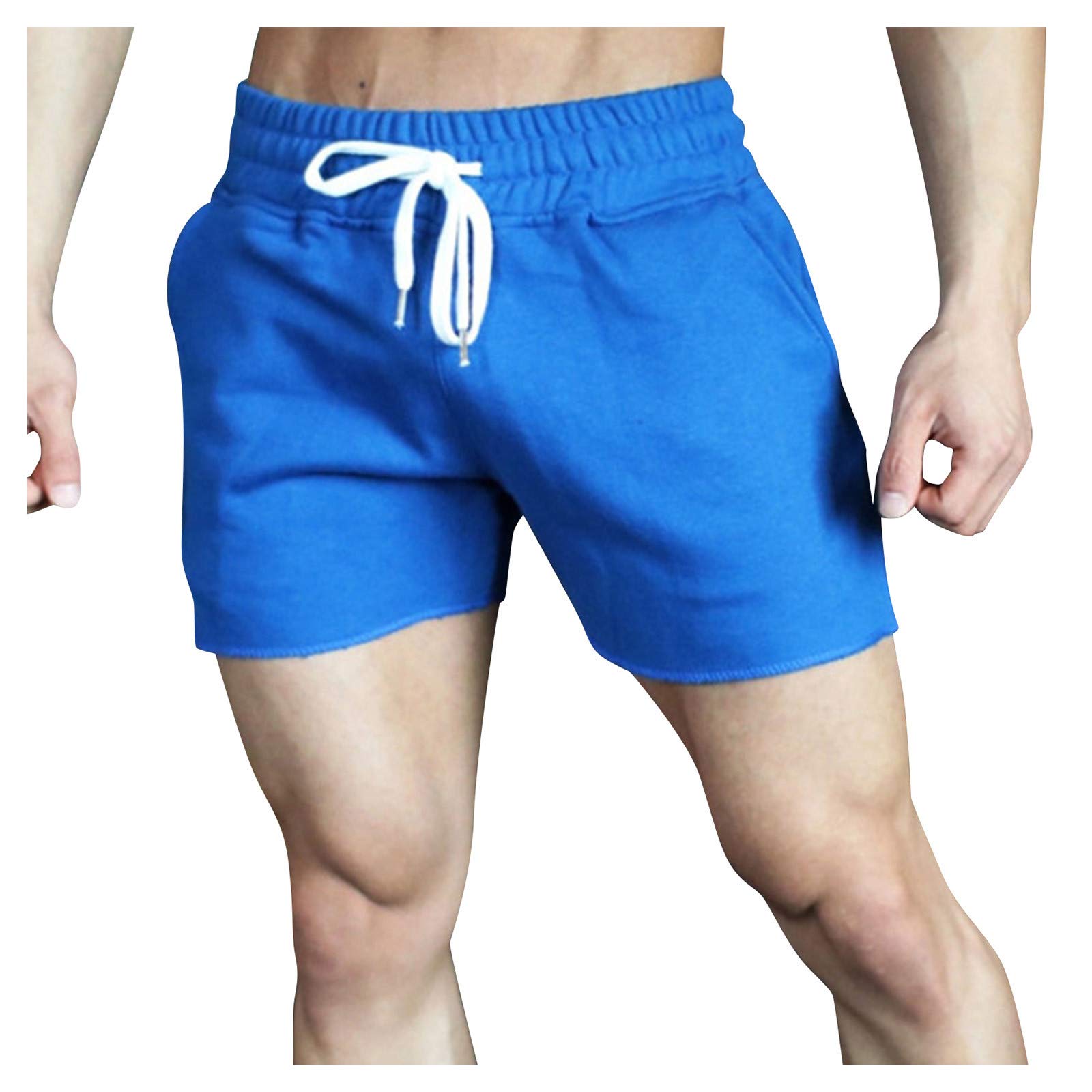 **Sopzxclim Men's Loose Athletic Shorts - Breathable Workout Running Cycling Training Shorts with Wide Leg for Gym, Jogging & Outdoor Activities**