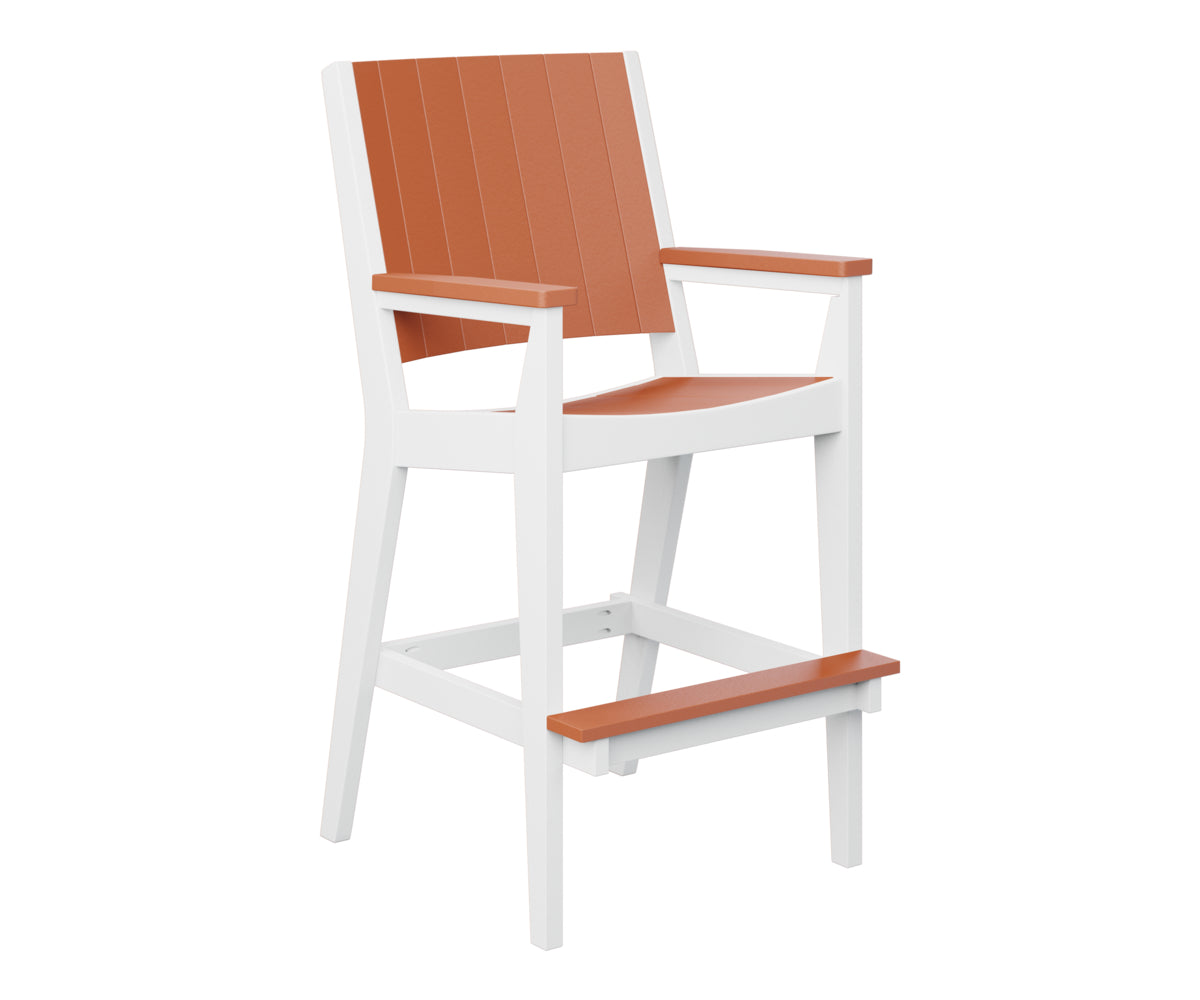 Mango Orange on White