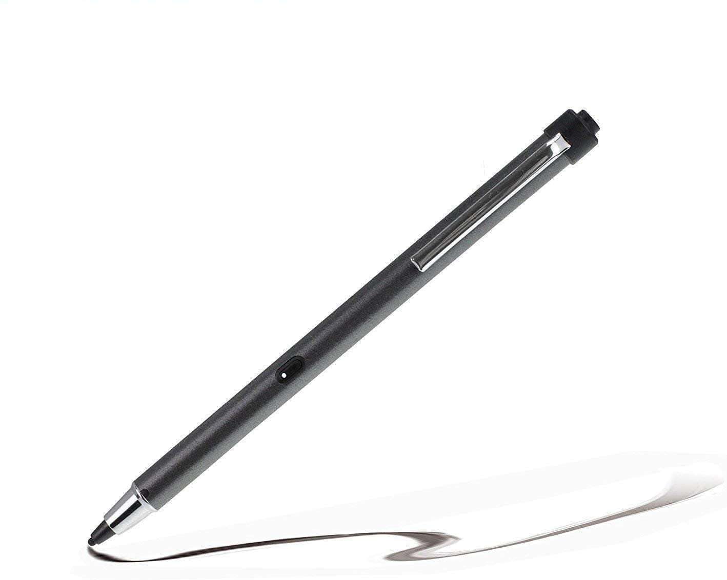 Rechargeable Fine Point Stylus Pen for Voukou 10 Inch Tablet - Grey Digital Stylus with Precision Tip for Drawing, Note Taking & Touchscreen Devices - Perfect for Artists, Students & Professionals
