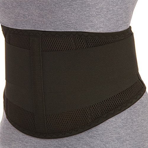 Rolyan 45699 Breathable Mesh Back Support Brace for Lower Back Pain Relief - 8