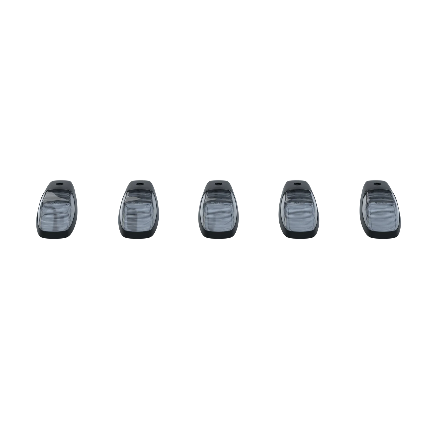 Dodge RAM HD 2500/3500 19-24 5-Piece Cab Roof LED Light Bar Kit with Clear White Lenses - Perfect for Off-Roading, Night Driving & Emergency Vehicles