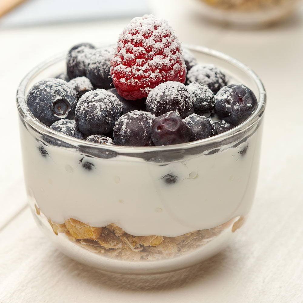 5 oz Round Glass Parfait Dessert Cups - Set of 10, 3x3x2 Inches - Perfect for Yogurt, Ice Cream, Pudding & Party Serving