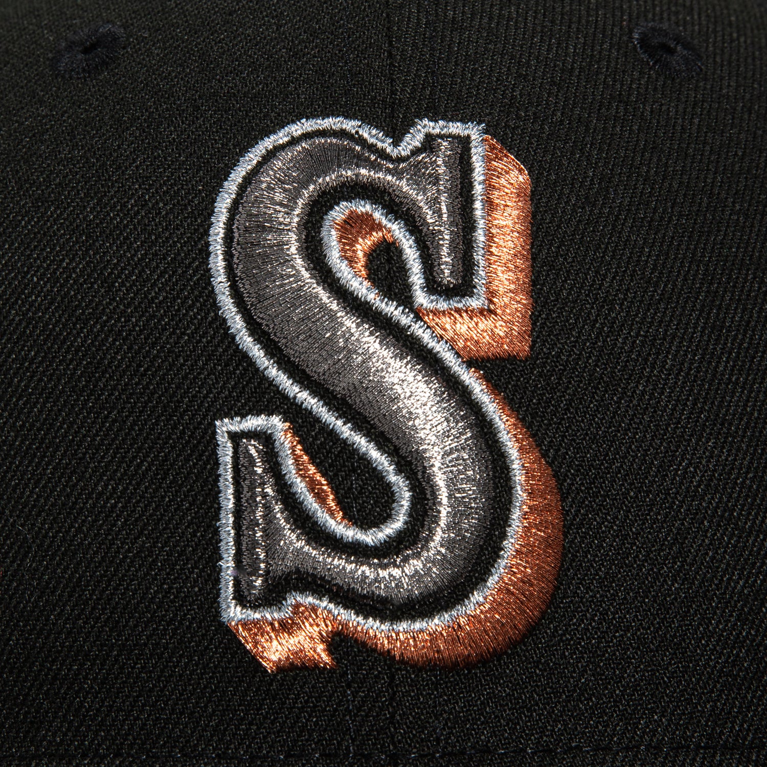 New Era 59Fifty Seattle Mariners 30th Anniversary Patch Snapback Hat - Black, Ivory & Metallic Copper - Official MLB Baseball Cap for Fans & Collectors - Perfect for Games, Gifts & Everyday Wear