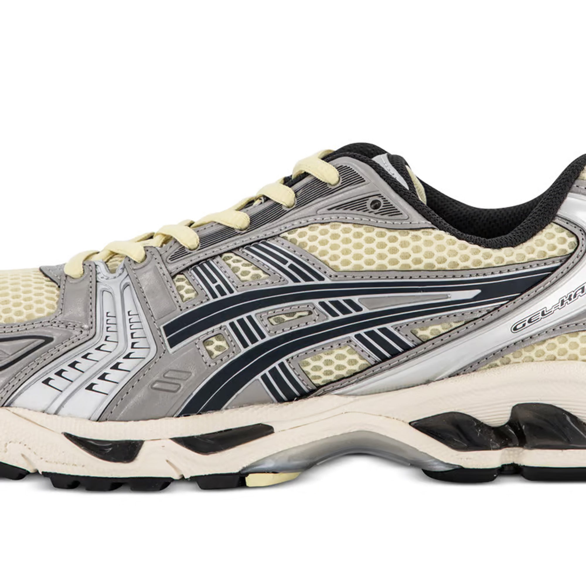 ASICS Gel Kayano 14 Running Shoes for Men & Women - Oyster White/Steeple Grey (2024) - Lightweight Cushioned Sneakers for Jogging, Gym Workouts & Daily Walking