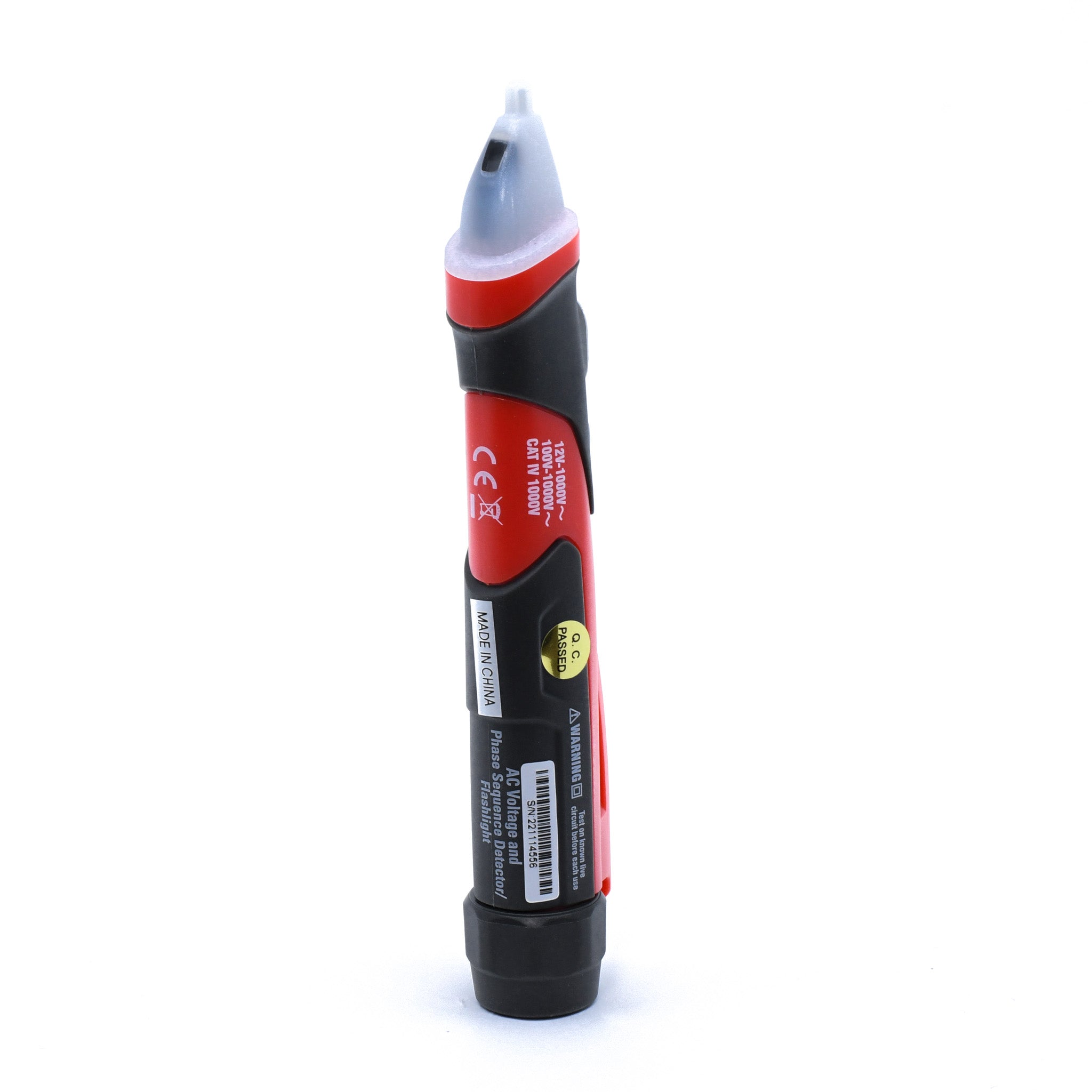 Non Contact AC Voltage Detector and Phase Sequence Tester ET400 - Electrical Safety Tool for Home, Industrial and Commercial Use