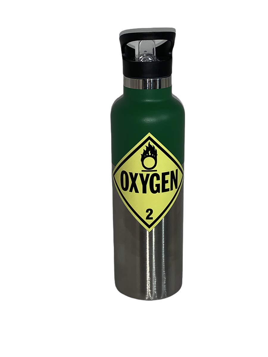 UBT Medical Sports Water Bottle - Funny Nurse & Respiratory Therapist Gift - Stainless Steel Insulated Bottle - Perfect for Hospitals, Clinics & Outdoor Activities
