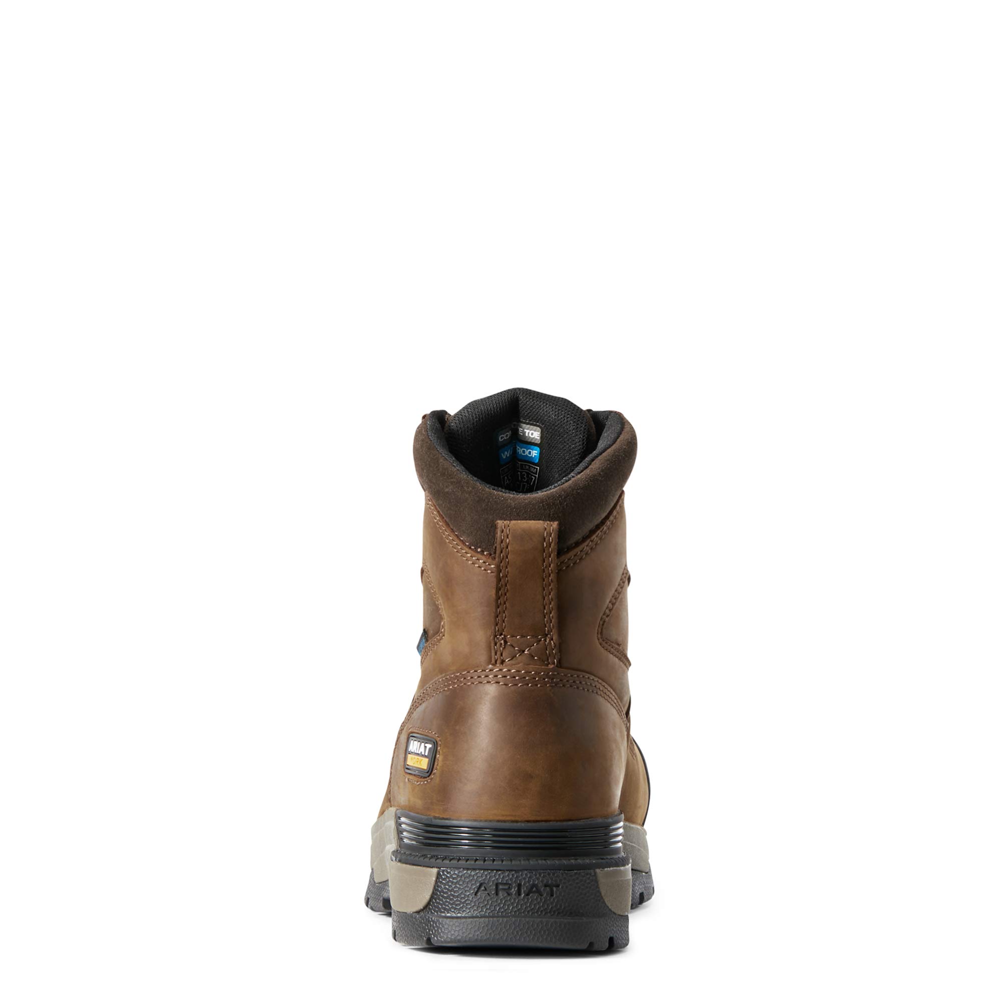 Ariat Men's Mastergrip Work Boots - Waterproof Steel Toe, Slip-Resistant for Construction, Farming & Outdoor Work