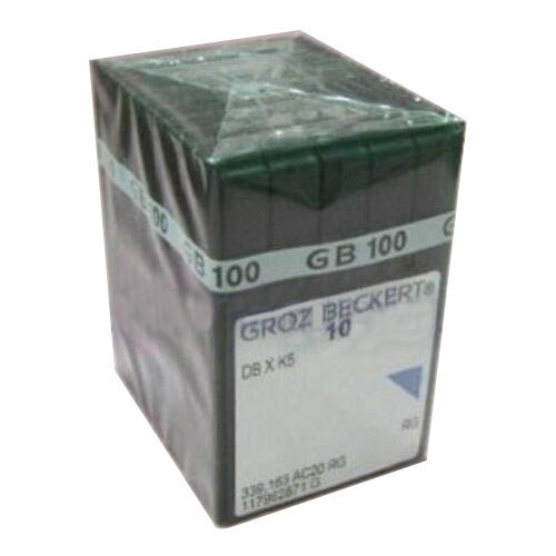Groz Beckert DBXK5 Ball Point Embroidery Sewing Machine Needles Size 75/11 - 100 Pack for Quilting, Denim & Heavy Fabrics | Cutex Premium Sewing Supplies for Professional Tailoring & Craft Projects