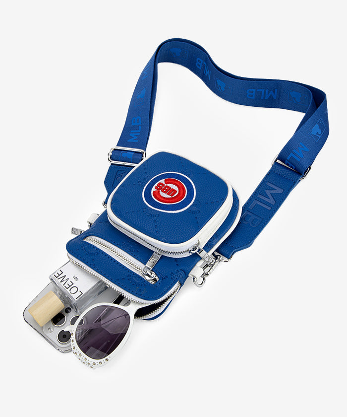 MLB Chicago Cubs Mini Crossbody Bag for Women - Stylish Baseball Fan Purse for Game Day, Travel & Everyday Use