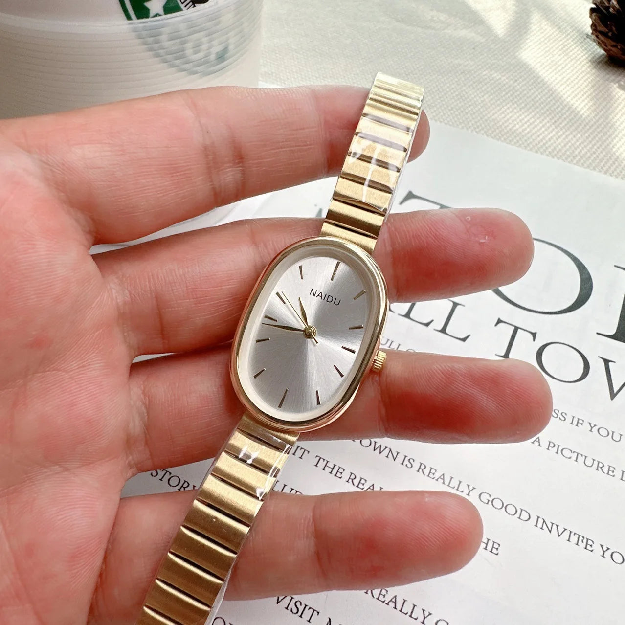 Elegant Roman Numeral Watch for Women - Stylish Analog Wristwatch with Leather Band - Perfect for Office, Casual Wear & Special Occasions