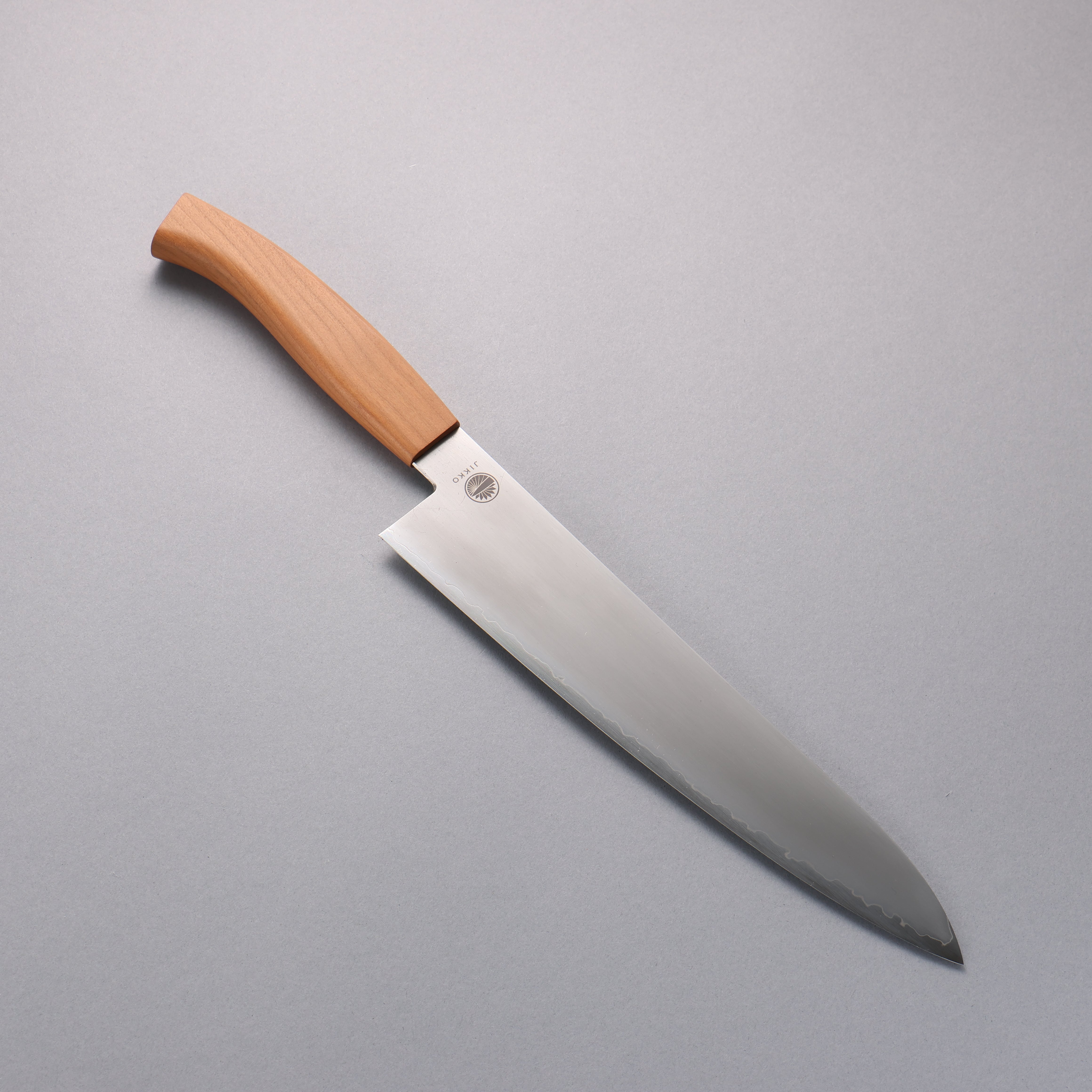 Premium Jikko VG10 Gyuto Japanese Chef Knife 240mm - Professional Grade Kitchen Knife with Cherry Wood Handle - Perfect for Sushi, Meat Cutting & Vegetable Chopping