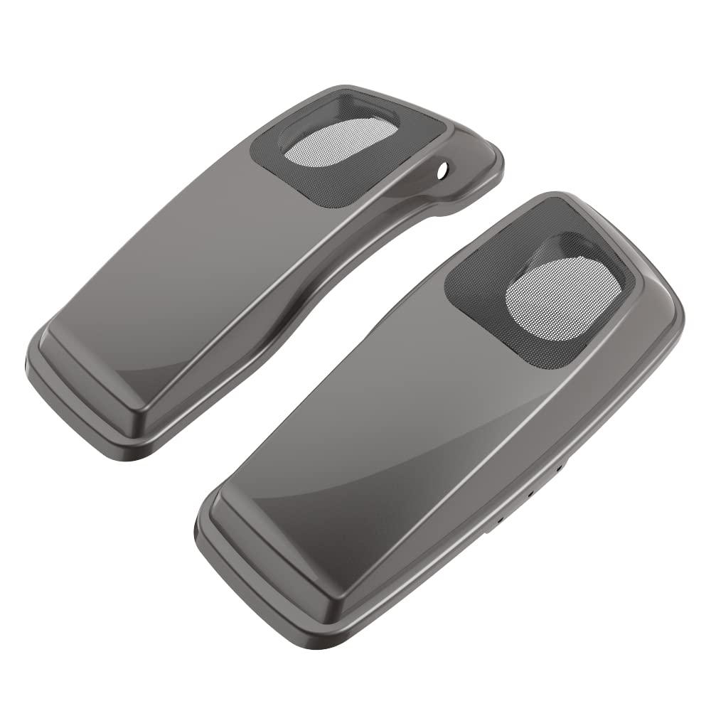 Premium 6X9 Saddlebag Speaker Lids for 2014-2023 Harley Davidson Touring Models - Color Matched Replacement Covers - Perfect for Upgrading Audio & Customizing Your Ride