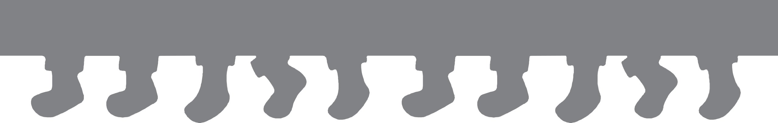 Fiskars 102280-1001 Border Punch - Stockings Were Hung Scrapbooking Tool for Holiday Cards, DIY Crafts, and Christmas Decorations