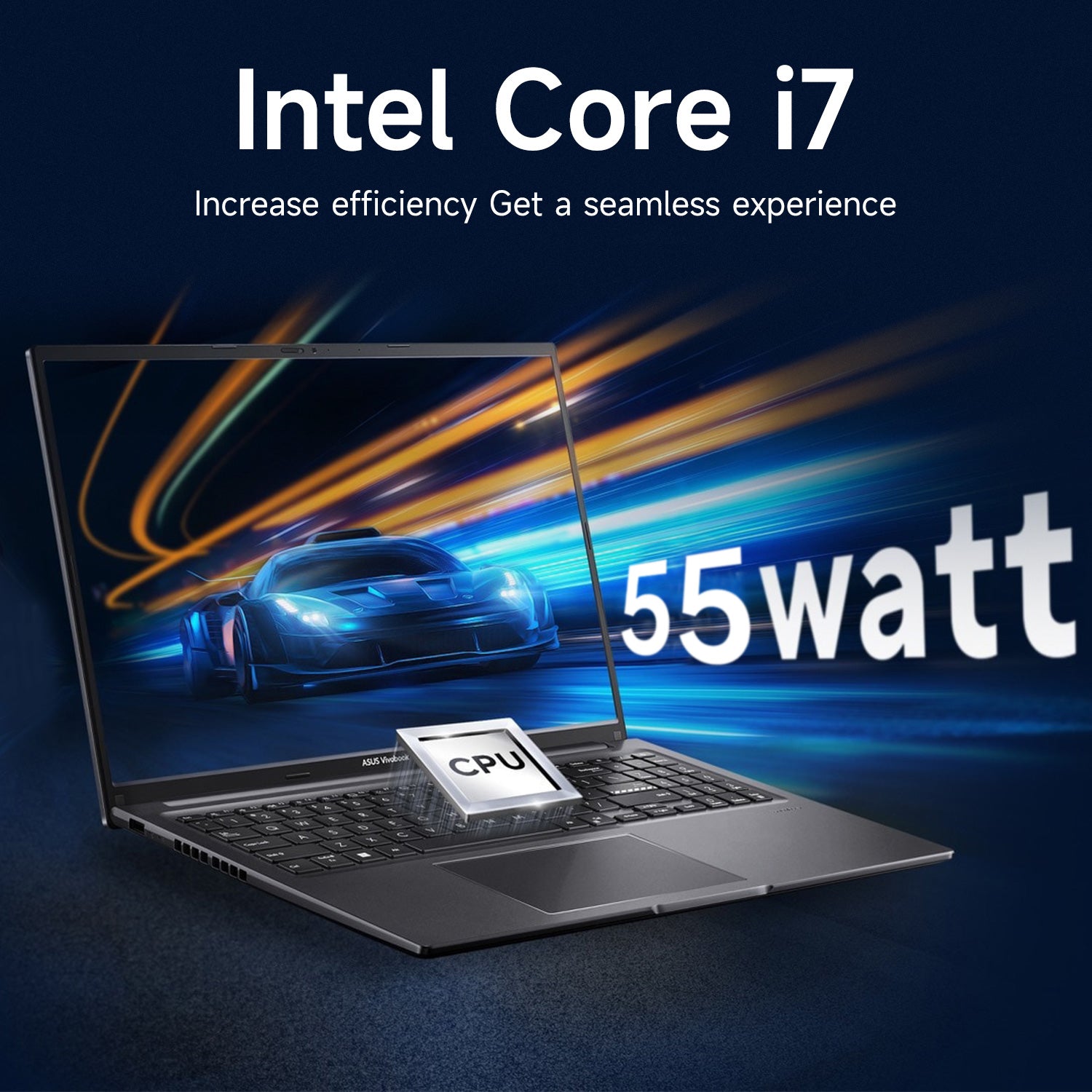 ASUS Vivobook 16 Laptop - Intel Core i7, 16GB RAM, 1TB SSD, Windows 11 Home, 60Hz FHD Display | Powerful Performance for Work, Study & Entertainment | Slim & Lightweight Design for Home & Office Use