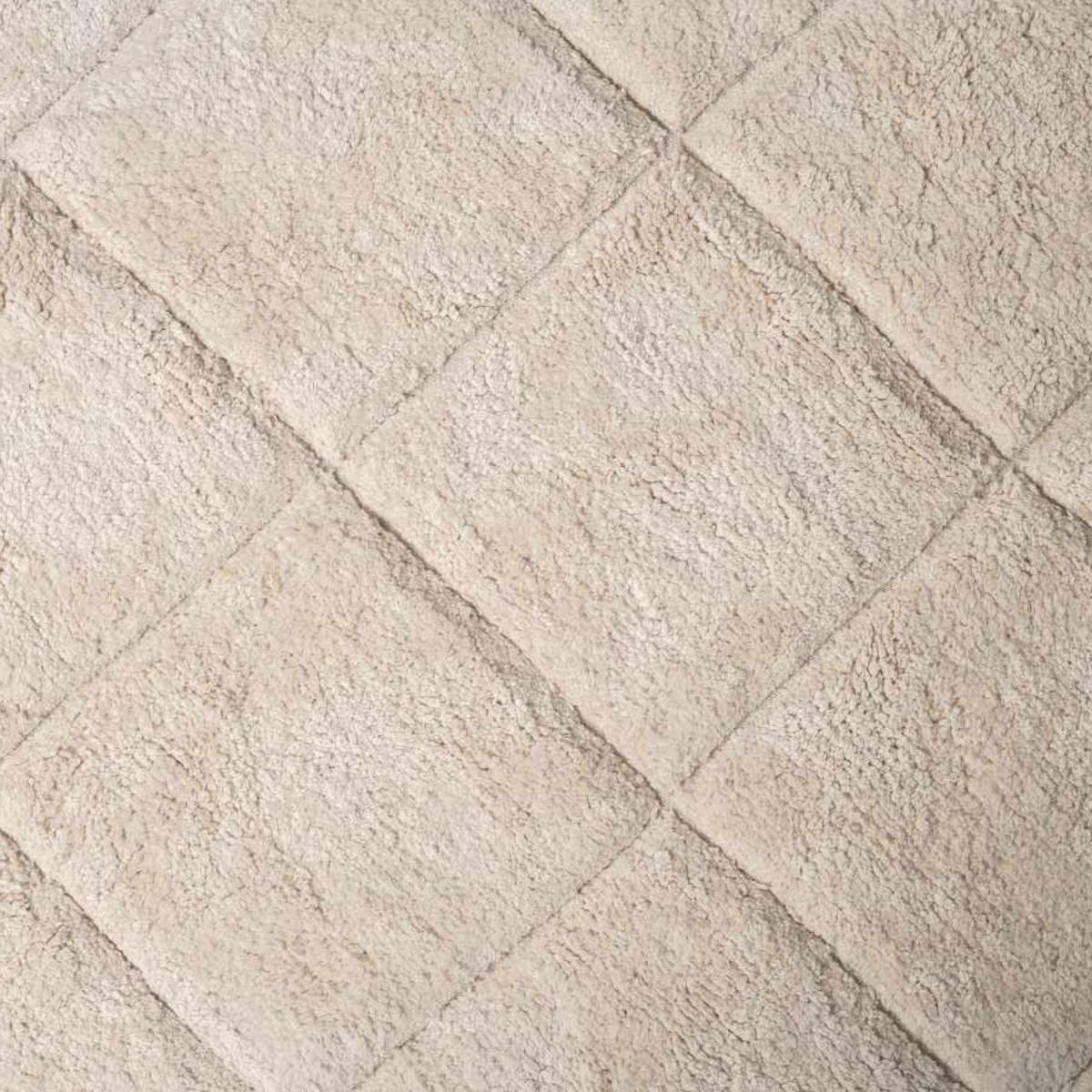 Premium Rea Diamond Floor Rug - Extra Large Cream Area Rug for Living Room, Bedroom, Dining Room - Soft & Luxurious Home Decor Carpet