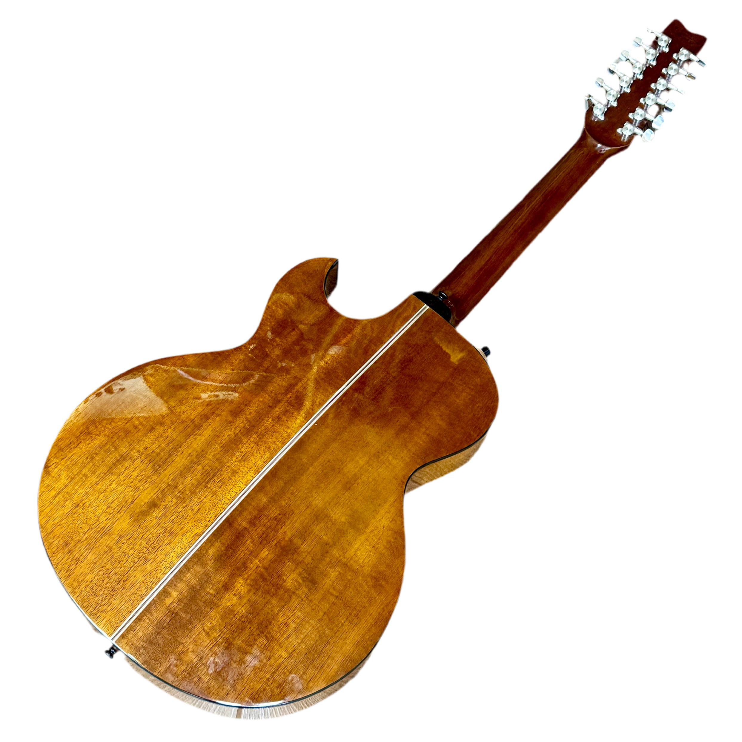 Washburn Woodstock 12 Acoustic Electric Guitar - 12-String Folk & Rock Guitar with Built-in Tuner | Perfect for Live Performances, Studio Recording & Campfire Jams