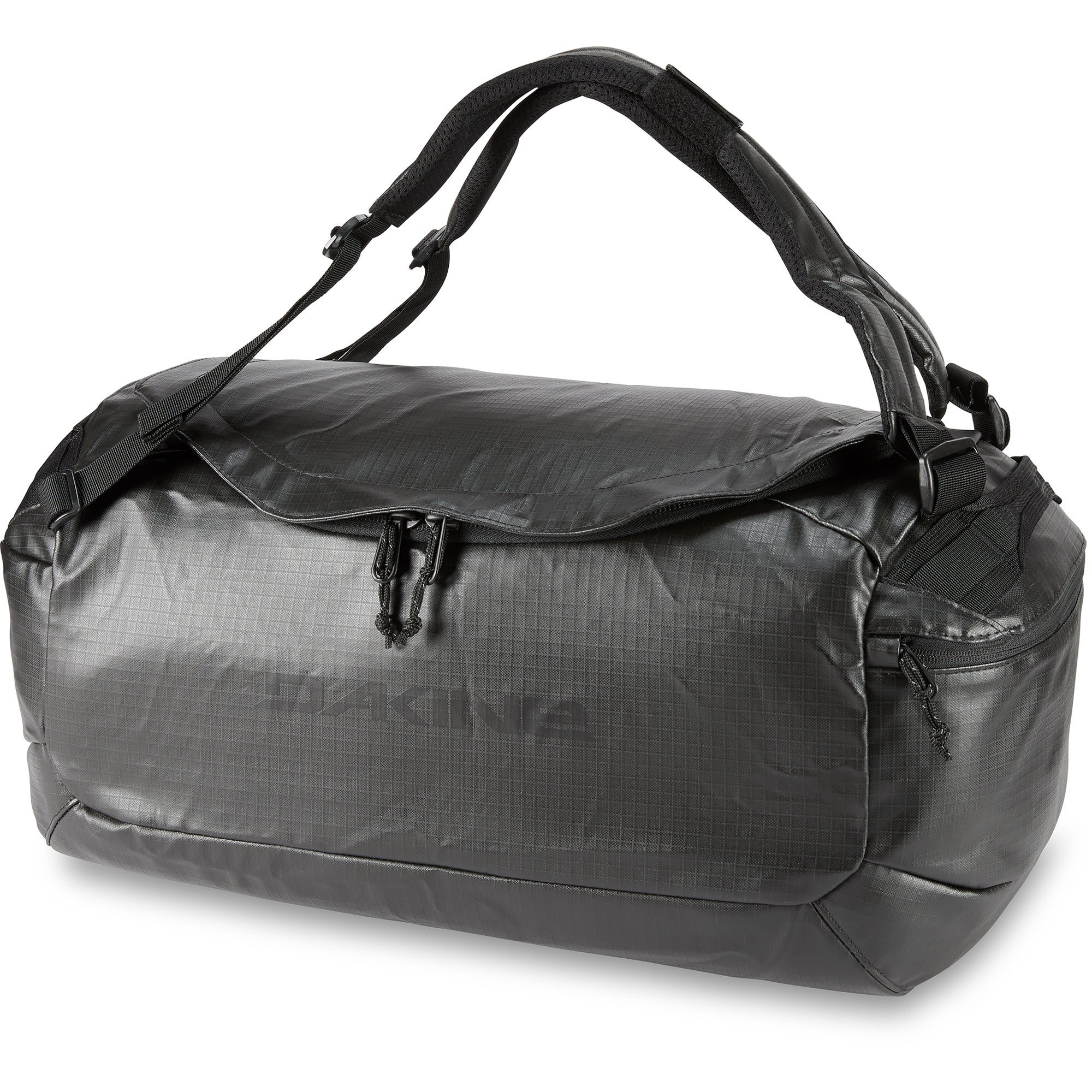 Ranger Duffle 60L Black - Large Water-Resistant Travel Duffel Bag for Camping, Gym, Hiking & Outdoor Adventures