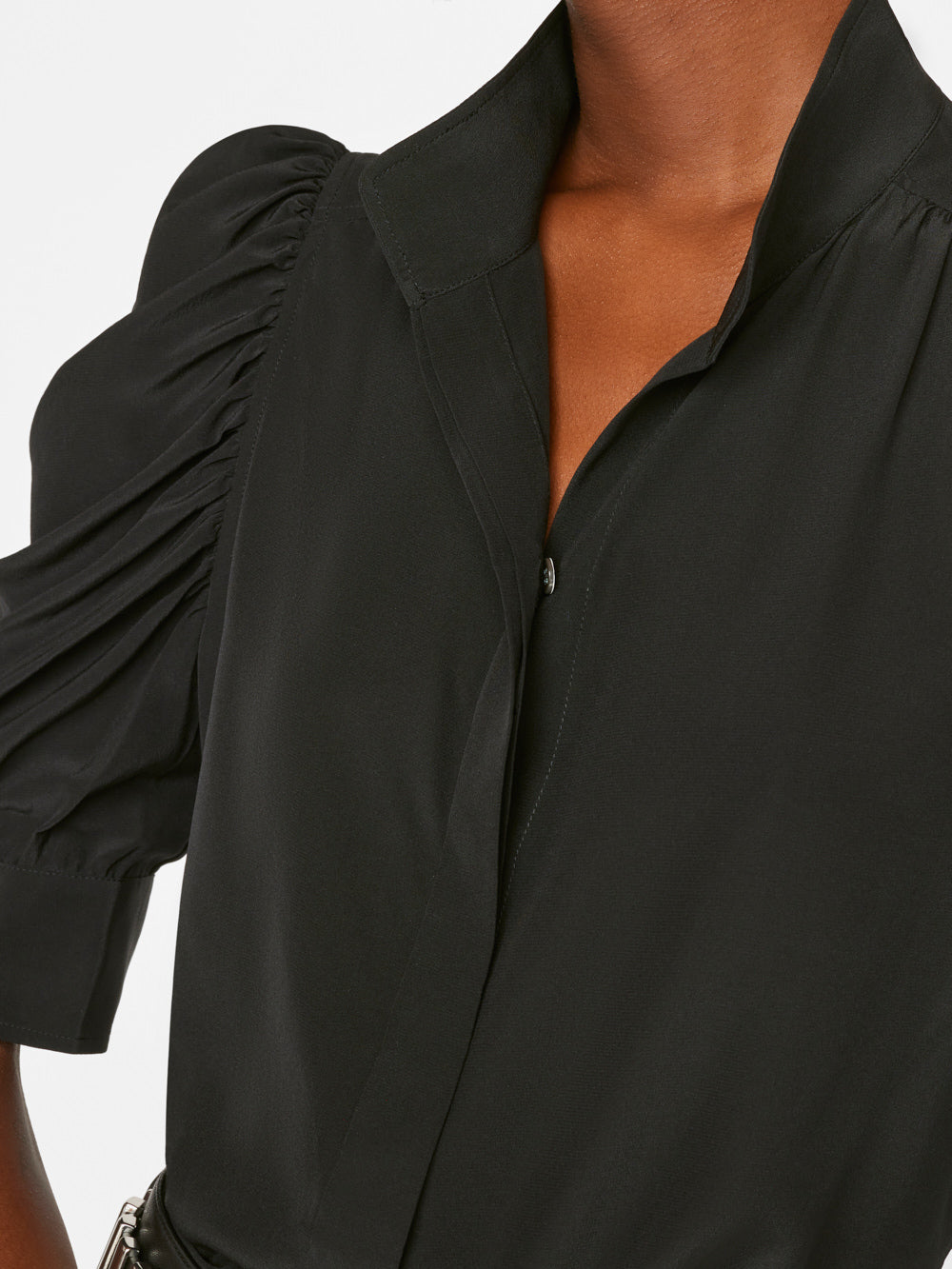 Gillian Women's Black Top - Stylish & Comfortable Blouse for Casual Wear, Office, and Evening Outfits