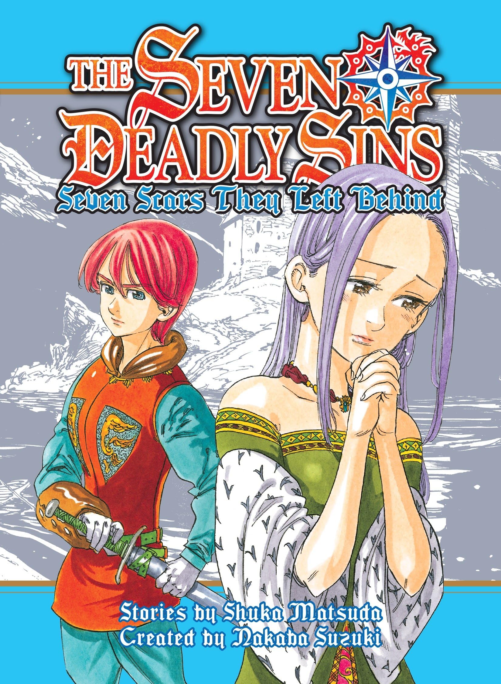 The Seven Deadly Sins Novel: Seven Scars They Left Behind - Gripping Dark Fantasy Book for Adult Readers & Anime Fans