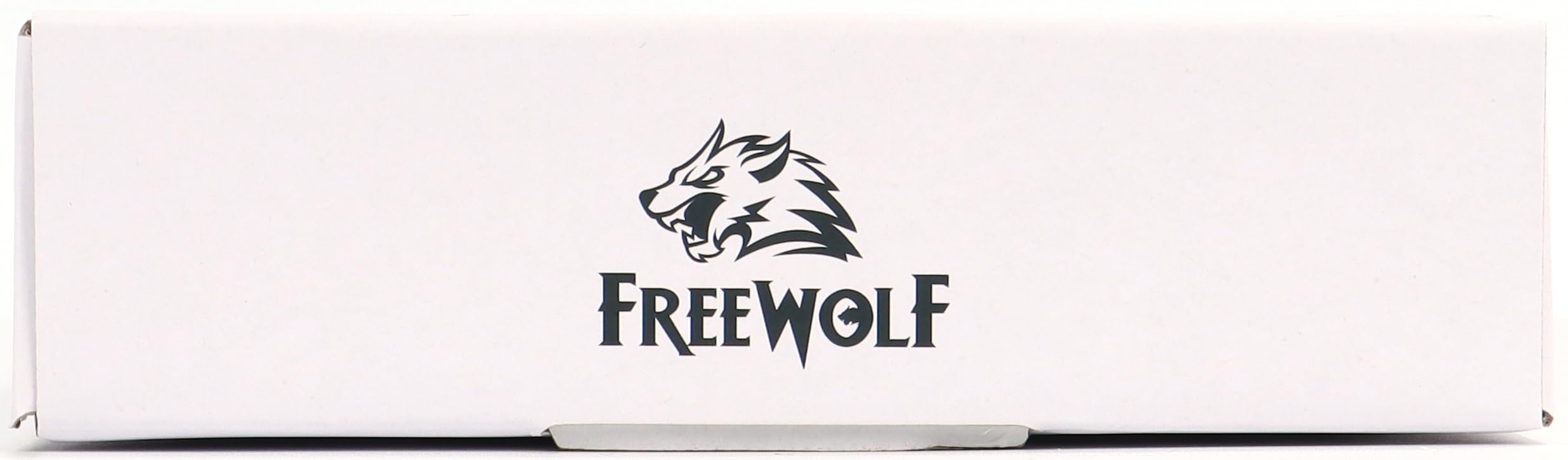 FREEWOLF K8 Wireless Mechanical Gaming Keyboard - Hot Swappable RGB Backlit, Red Switches, Bluetooth 5.0/2.4Ghz/USB-C Tri-Mode, 4000mAh Battery, US Layout for Mac/Windows (Grey/Orange) - Perfect for Gaming, Office Work & Typing Enthusiasts