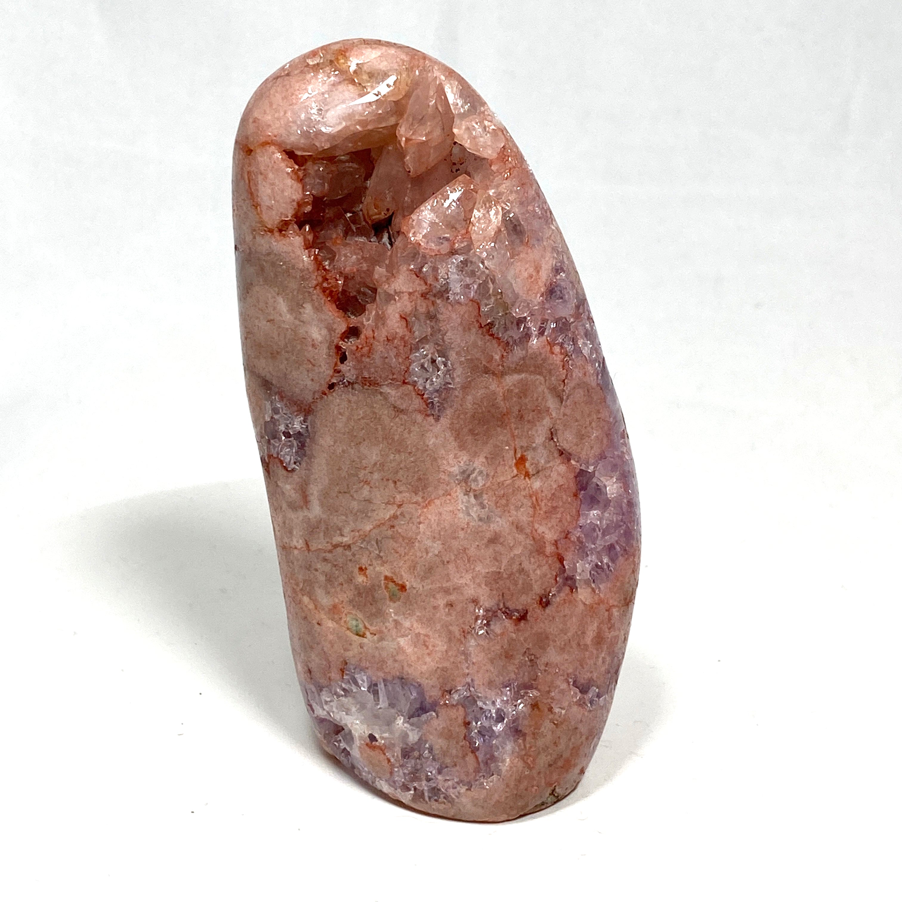 Natural Pink Amethyst Freeform Stone - Healing Crystal for Meditation, Yoga & Home Decor (PAF 03) | Perfect for Spiritual Gifts, Reiki Energy Work & Positive Vibes