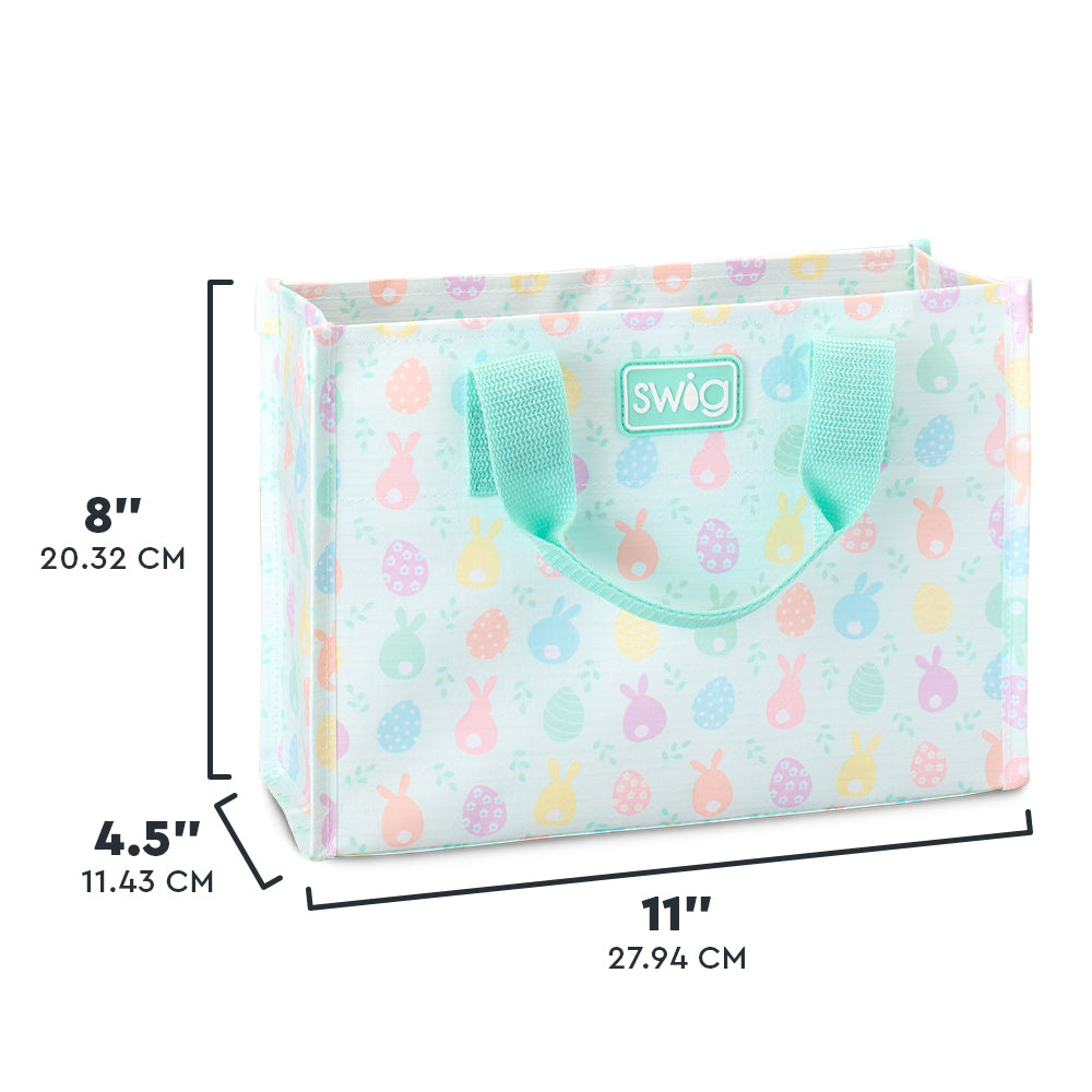 Reusable Easter Egg Hunt Bags - Small Size for Kids, Party Favors & Easter Basket Stuffers - Perfect for Spring Celebrations & Outdoor Activities