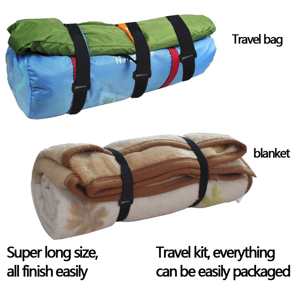 16-Pack Reusable Hook & Loop Straps (18-36