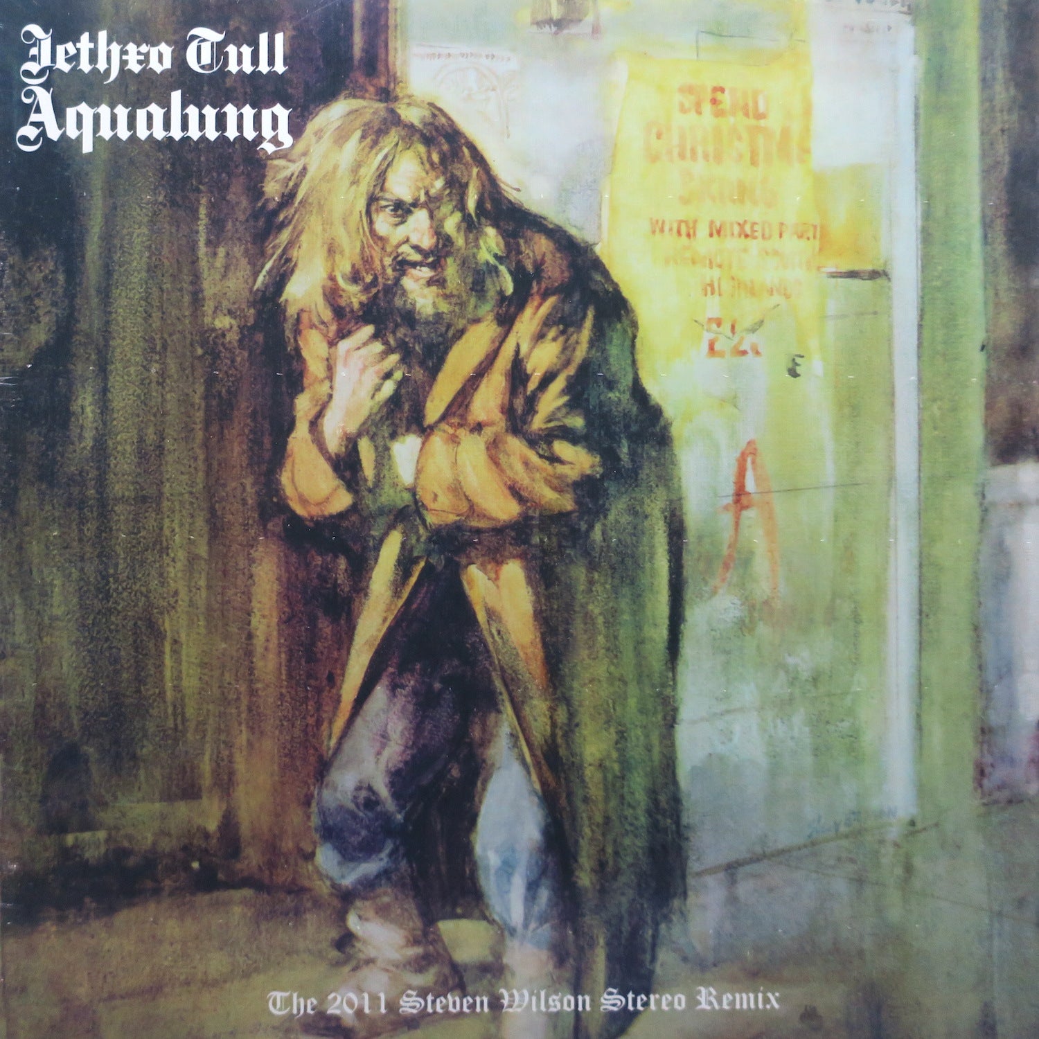 JETHRO TULL 'Aqualung' Steven Wilson Stereo Mix CLEAR Vinyl LP Record - Classic Rock Music Collector's Edition for Audiophiles & Home Listening