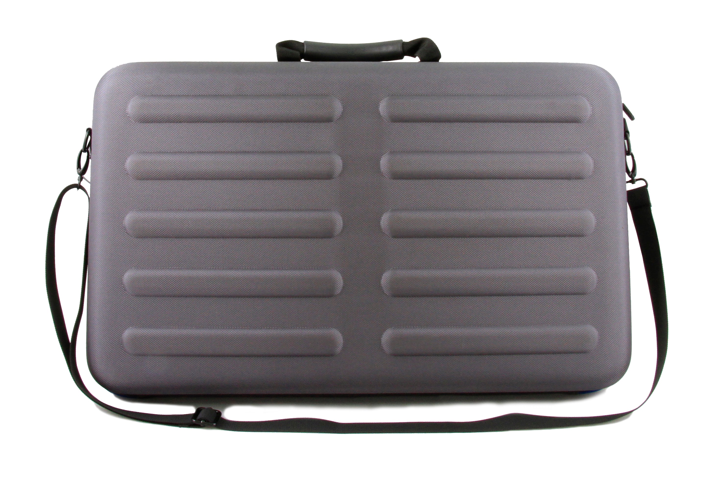 CASEMATIX 24 Hard Shell EVA Travel Case with Shoulder Strap & Protective Foam Interior - Fits Accessories up to 22.5