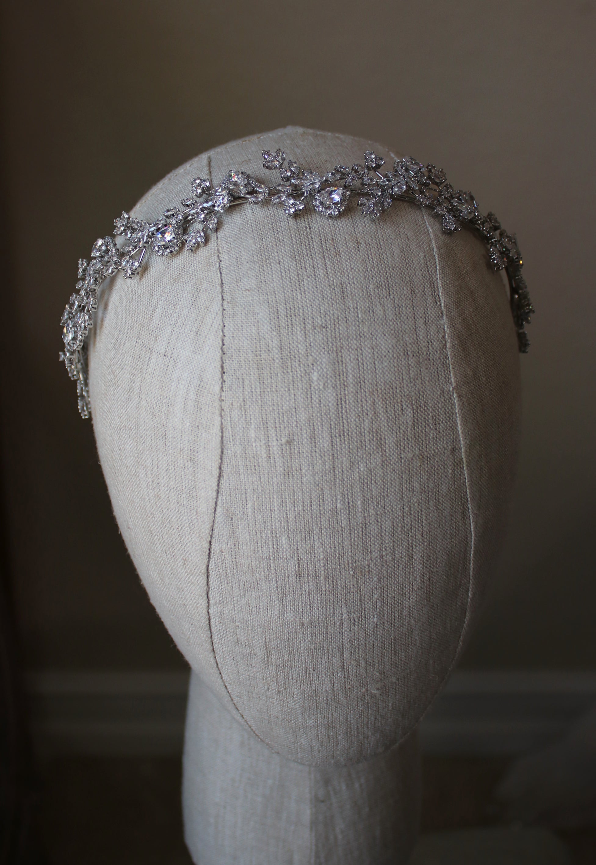 GREER Simulated Diamond Headband - Sparkling Rhinestone Hair Accessory for Women | Perfect for Weddings, Parties & Special Occasions
