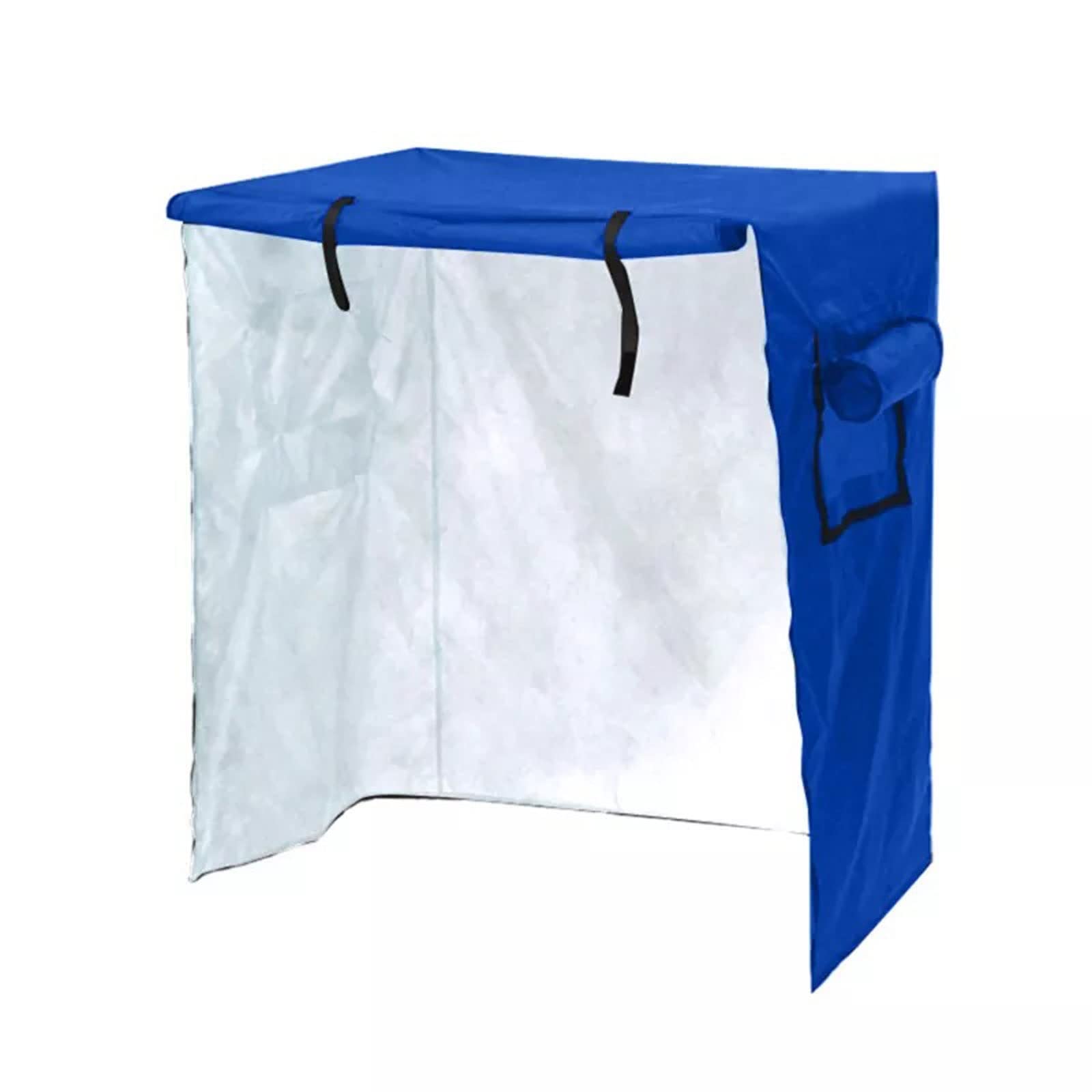 DIWANG Breathable Sunshade Bird Cage Cover - Dustproof & Lightproof Parrot Nest Cover - Bird Supplies for Parakeets & Cockatiels (Blue) - Perfect for Indoor & Outdoor Bird Cages