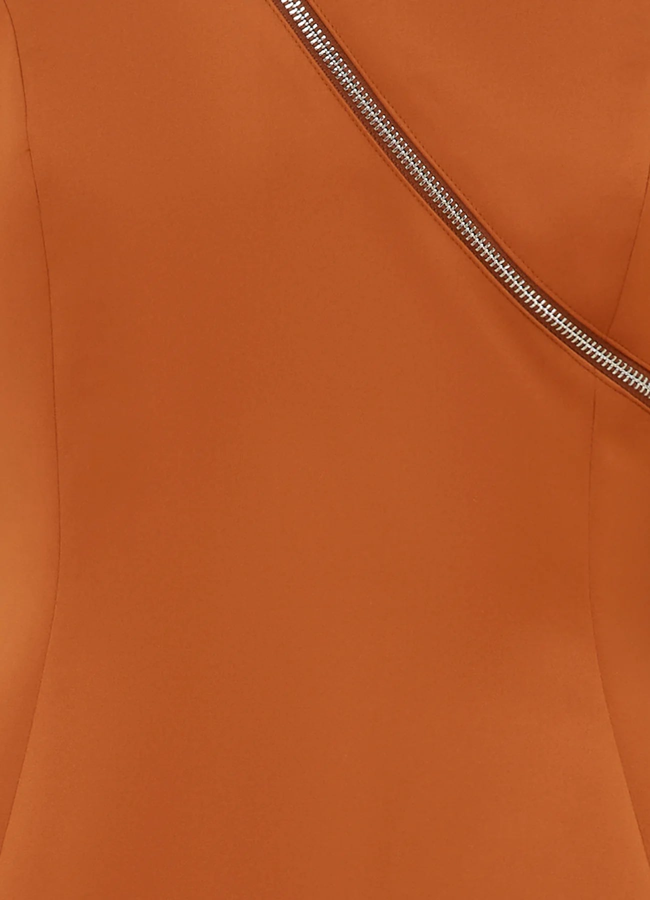 Annalise One Shoulder Midi Dress in Toffee - Elegant Women's Party Cocktail Dress for Weddings, Date Nights & Special Occasions