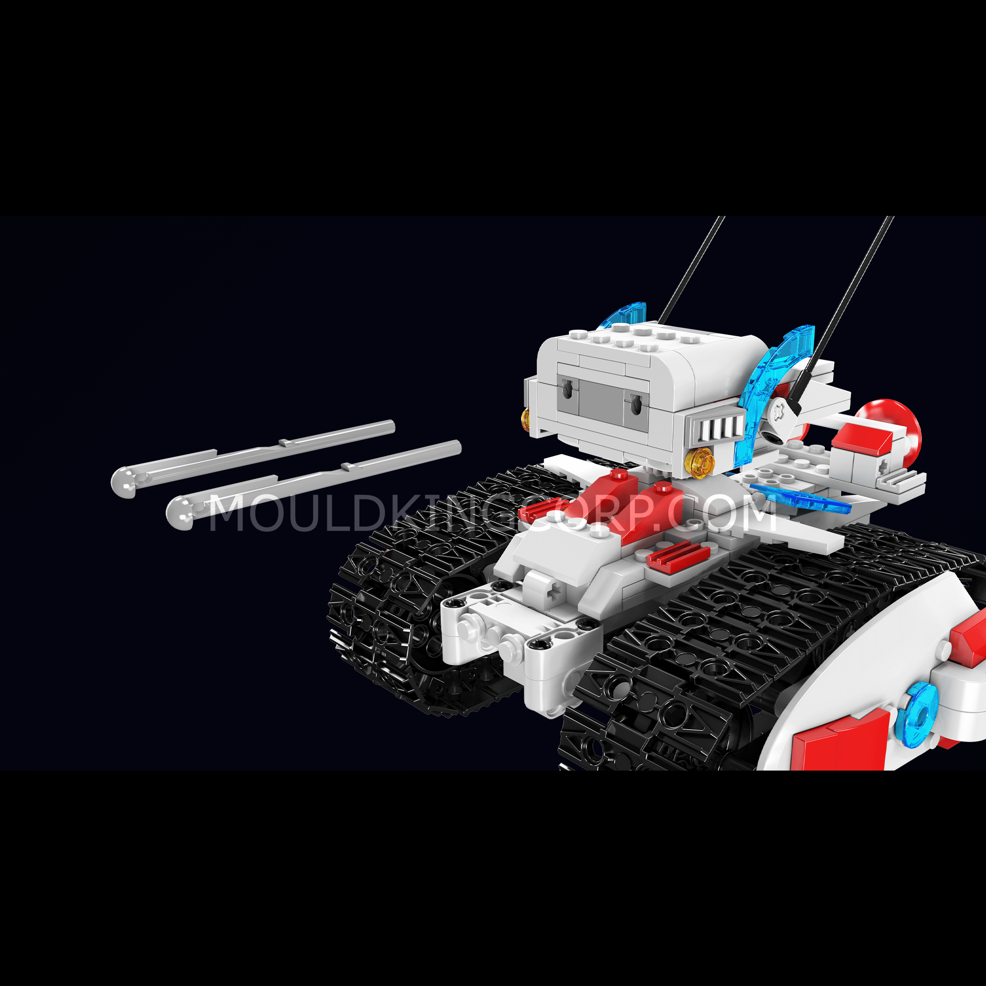 Mould King 15082 3-in-1 STEM Robots Building Kit with 536 Pieces - Educational Toy for Kids & Teens - Perfect for School Projects, STEM Learning & Creative Play