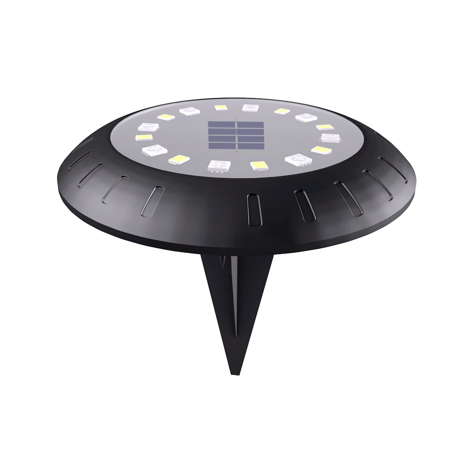 16 LED Solar Ground Lights Outdoor - Multi-Color Auto-Changing Waterproof Solar Garden Lights for Pathways, Yard, Patio & Lawn | Perfect for Landscape Lighting, Walkway Illumination & Backyard Decor
