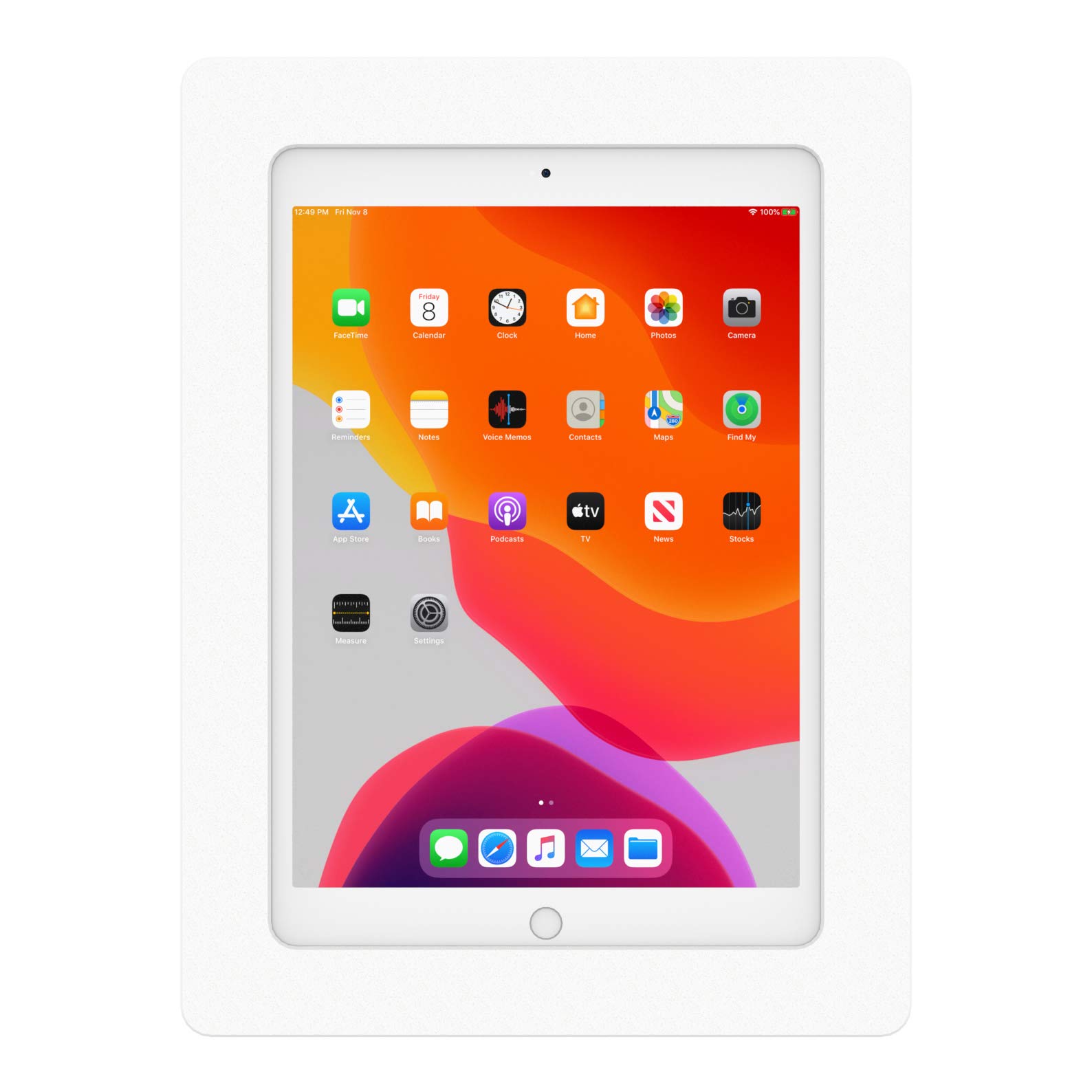 VidaMount White VESA Mount Enclosure for iPad 10.2